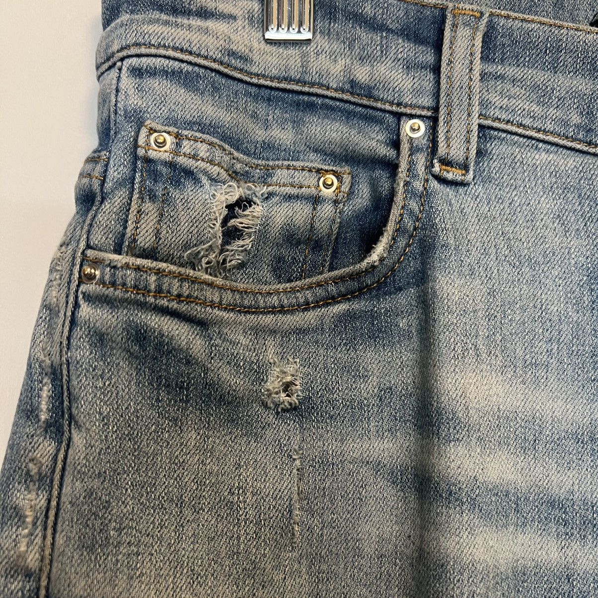 Amiri Amiri Broken Jeans Clay Indigo Size US 29 - 7 Thumbnail