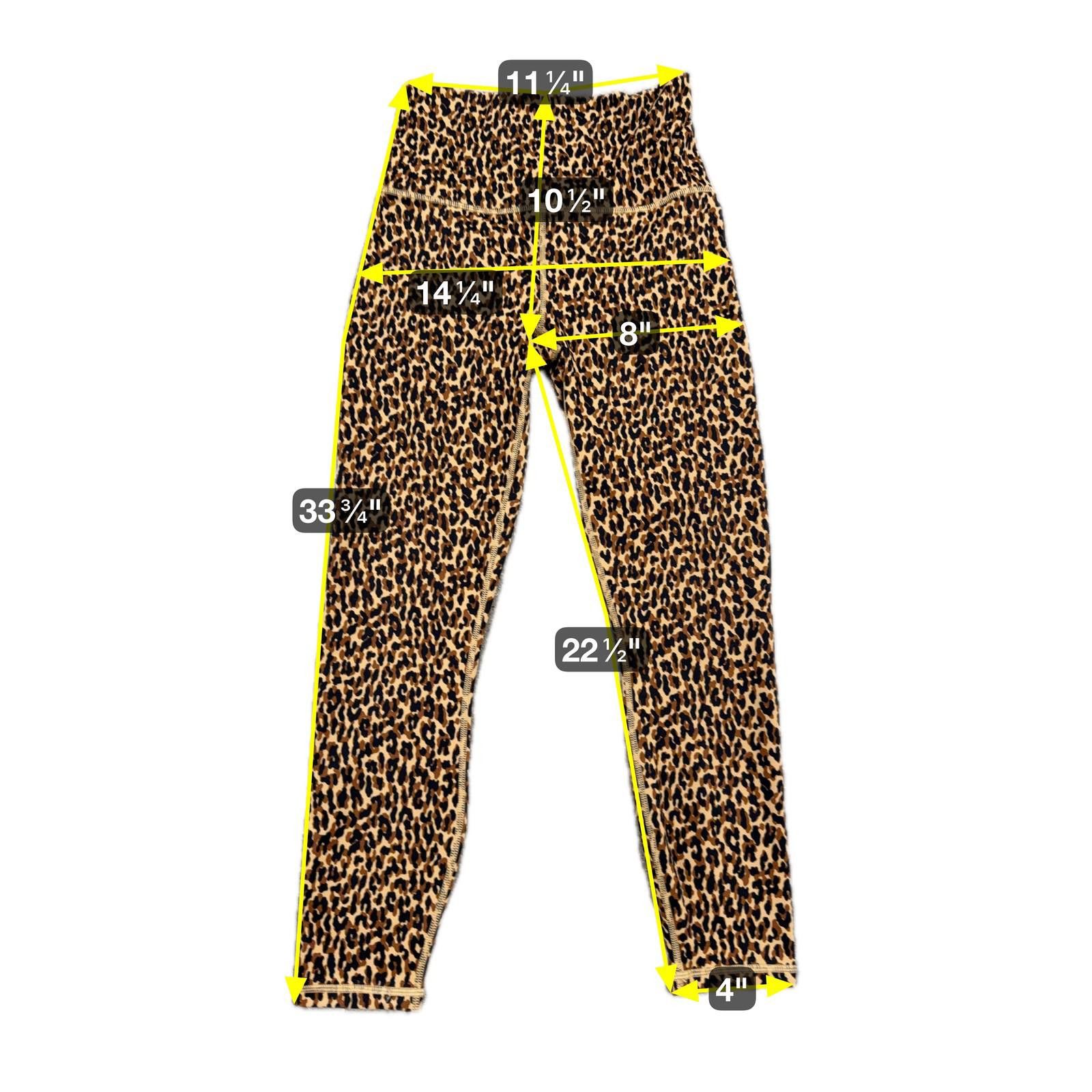 Fabletics Fabletics Leggings Womens S High Rise Yoga Pants Leopard Size 28" / US 6 / IT 42 - 2 Thumbnail