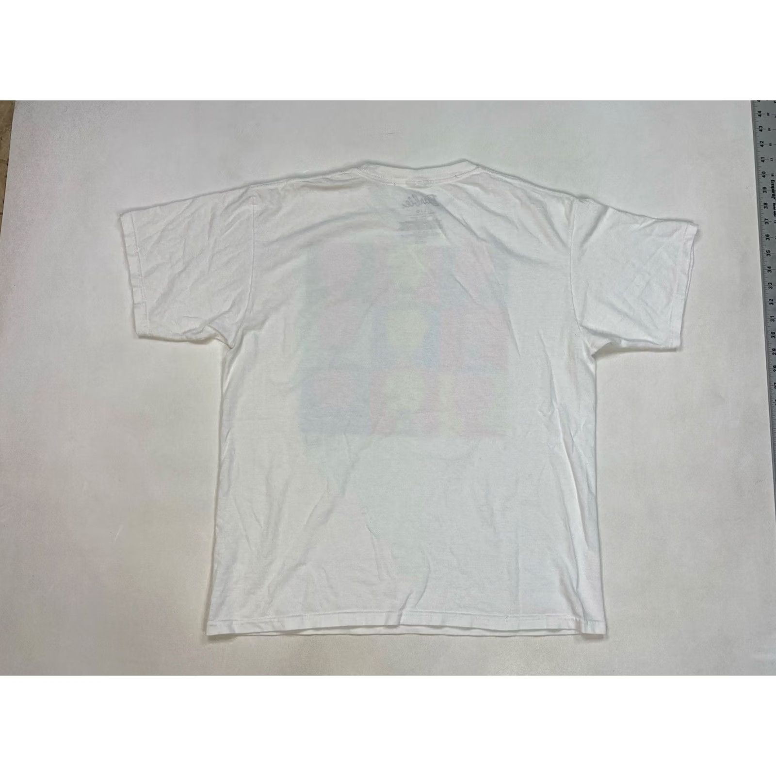 Vintage Barbie T-Shirt Men Large White Short Sleeve Art Graphic Print Logo Crew Neck Size US L / EU 52-54 / 3 - 4 Thumbnail