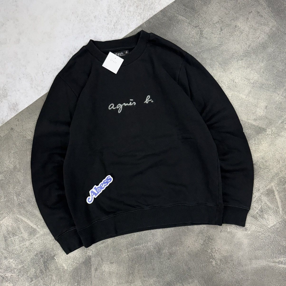 agnes b. AGNES B. homme paris logo center black Size US L / EU 52-54 / 3 - 3 Thumbnail