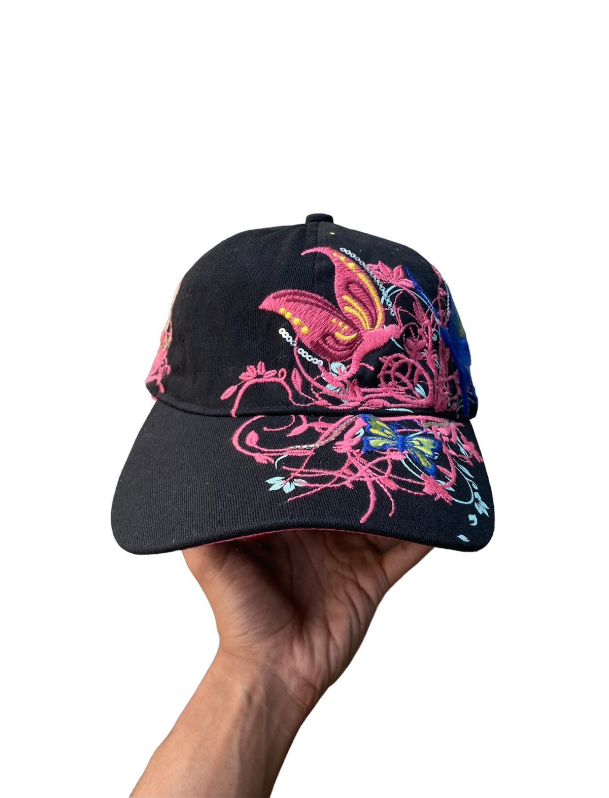 Japanese Brand × Vintage Butterfly Vintage Caps Size 32 - 2 Thumbnail