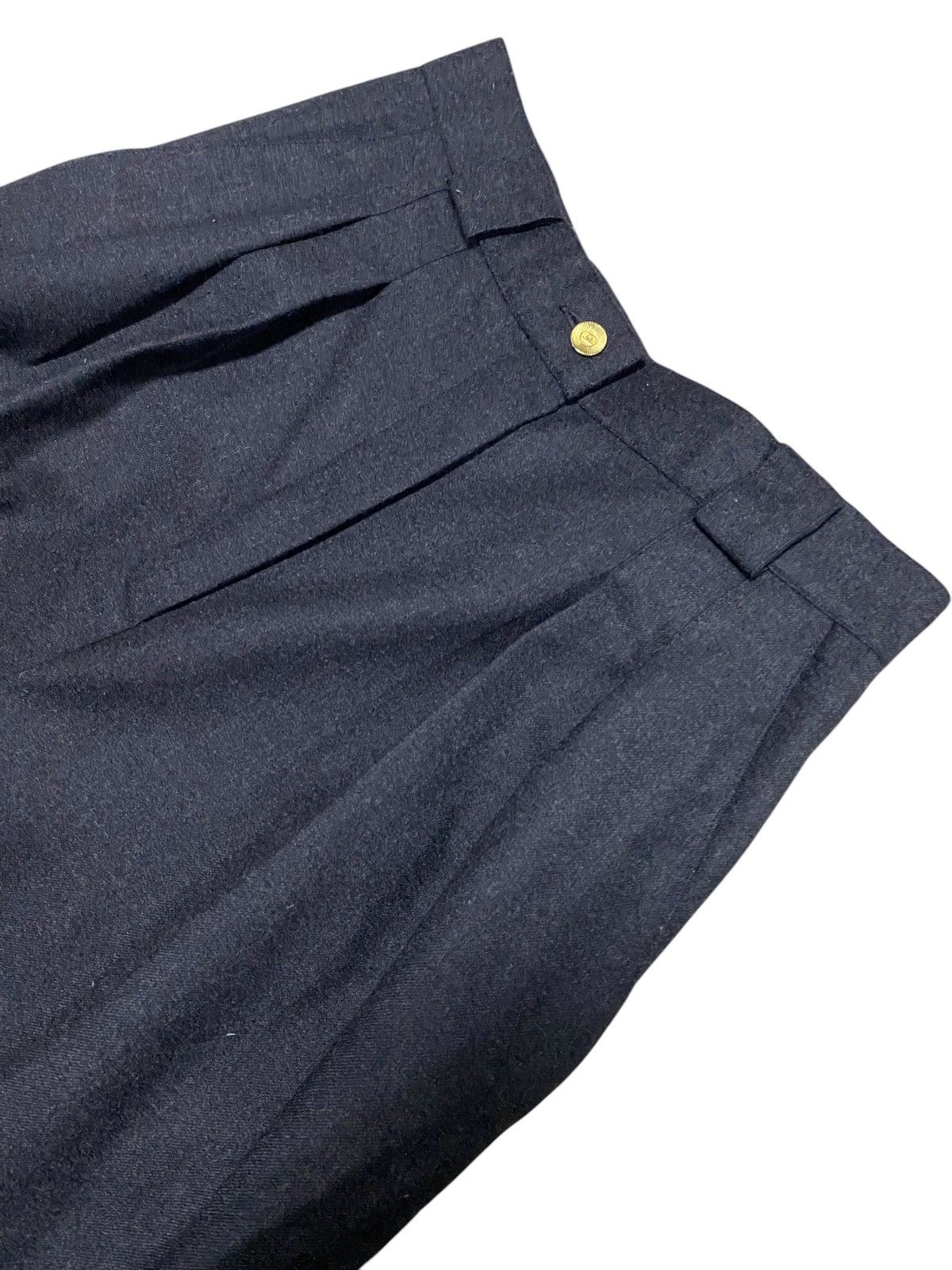 Chanel Vintage Chanel 17029160 Pantalon Laine Pant Size 27" / US 4 / IT 40 - 3 Thumbnail