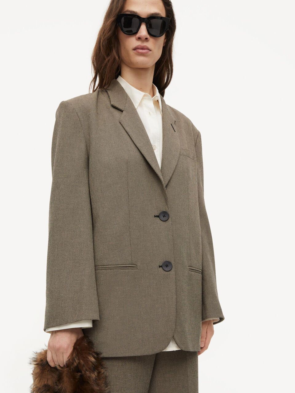 By Malene Birger By MALENE BIRGER Rosettan Graphic Forest Jacket Blazer Size XS / US 0-2 / IT 36-38 - 4 Thumbnail