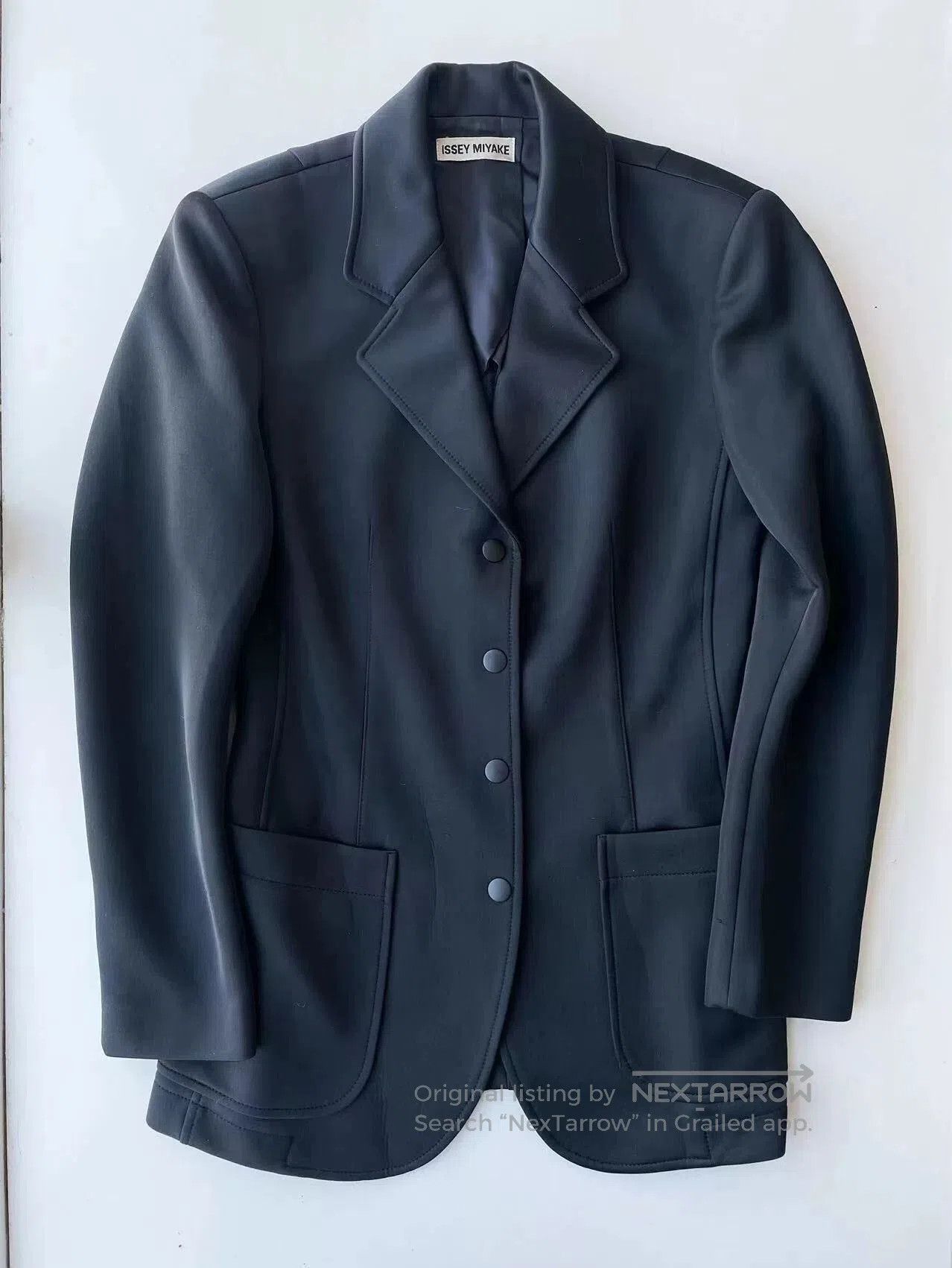 Issey Miyake Issey Miyake Structured Shoulder Jacket. Size S / US 4 / IT 40 - 3 Thumbnail