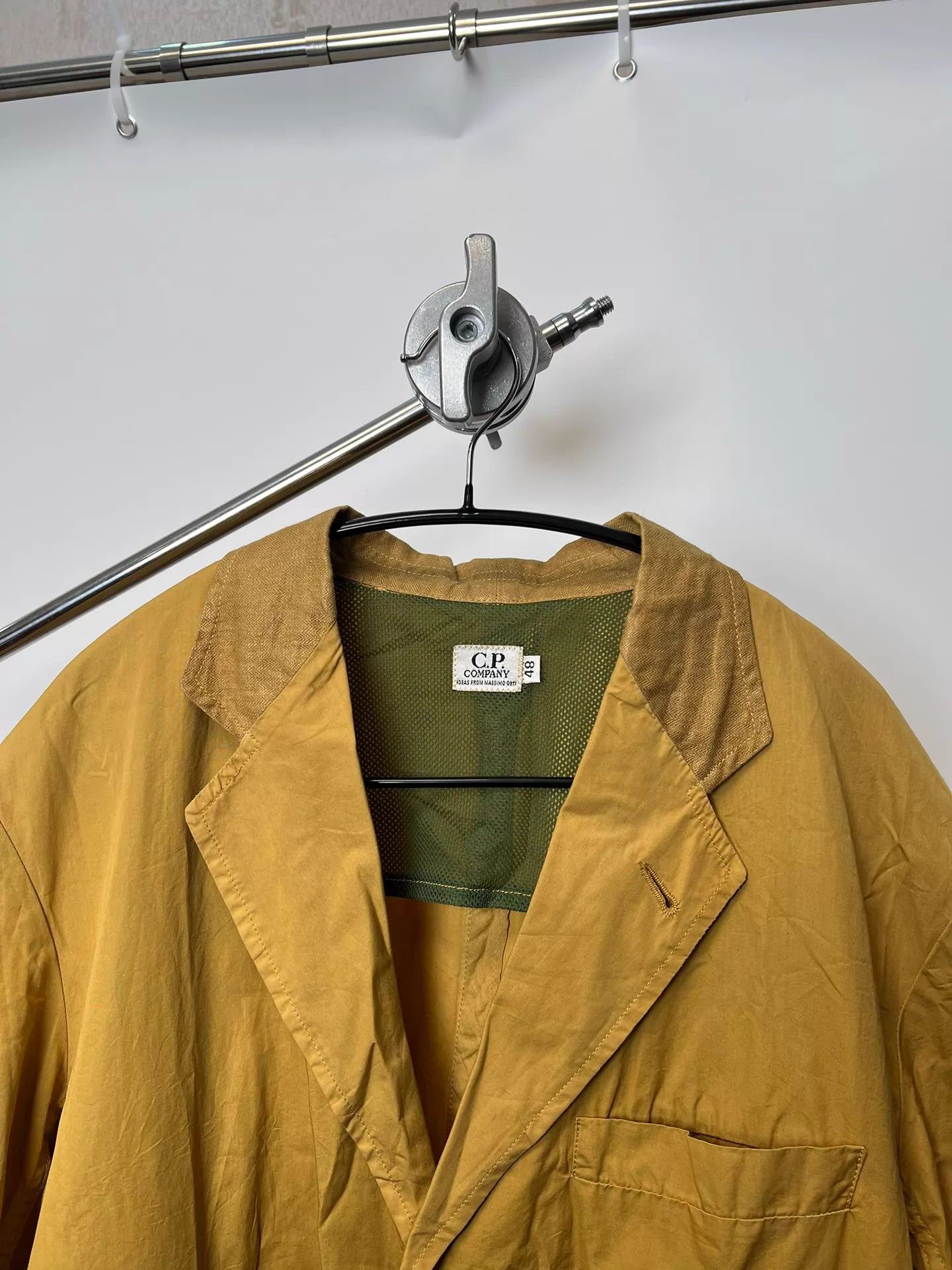 C.P. Company CP Company Vintage Italian Suit Jacket Yellow Size US M / EU 48-50 / 2 - 3 Thumbnail