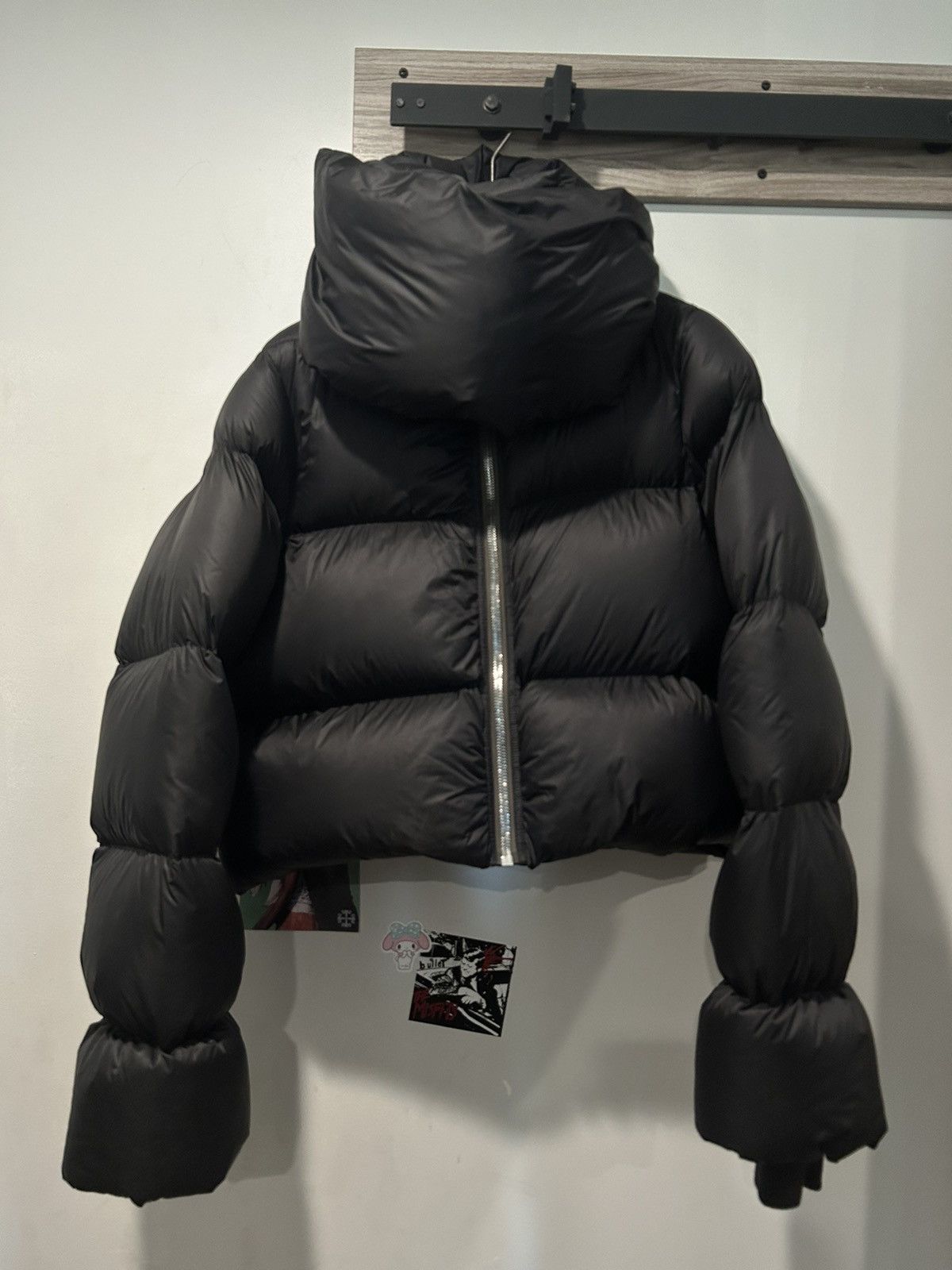 Shop Rick Owens Funnel-Neck Down Jacket | Saks Fifth Avenue