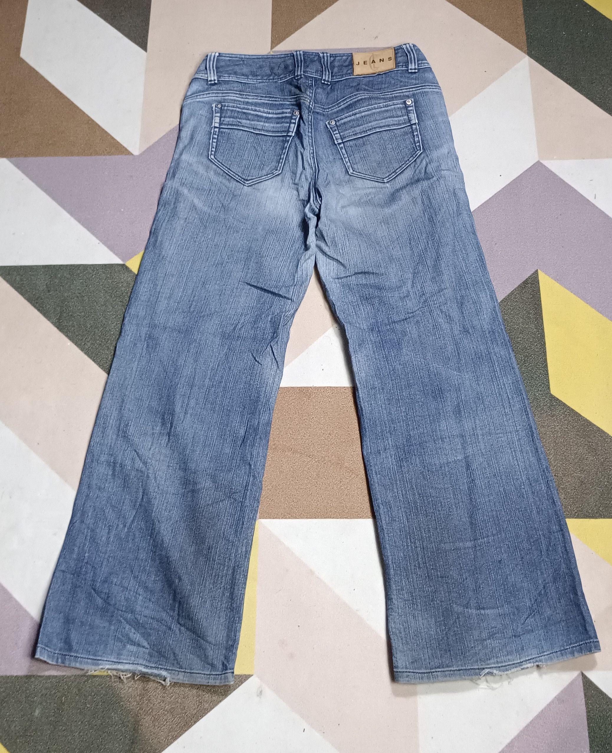 Japanese Brand × Vintage Vintage🔥 Liu Chaniani Baggy Distressed Denim Size US 29 - 2 Thumbnail