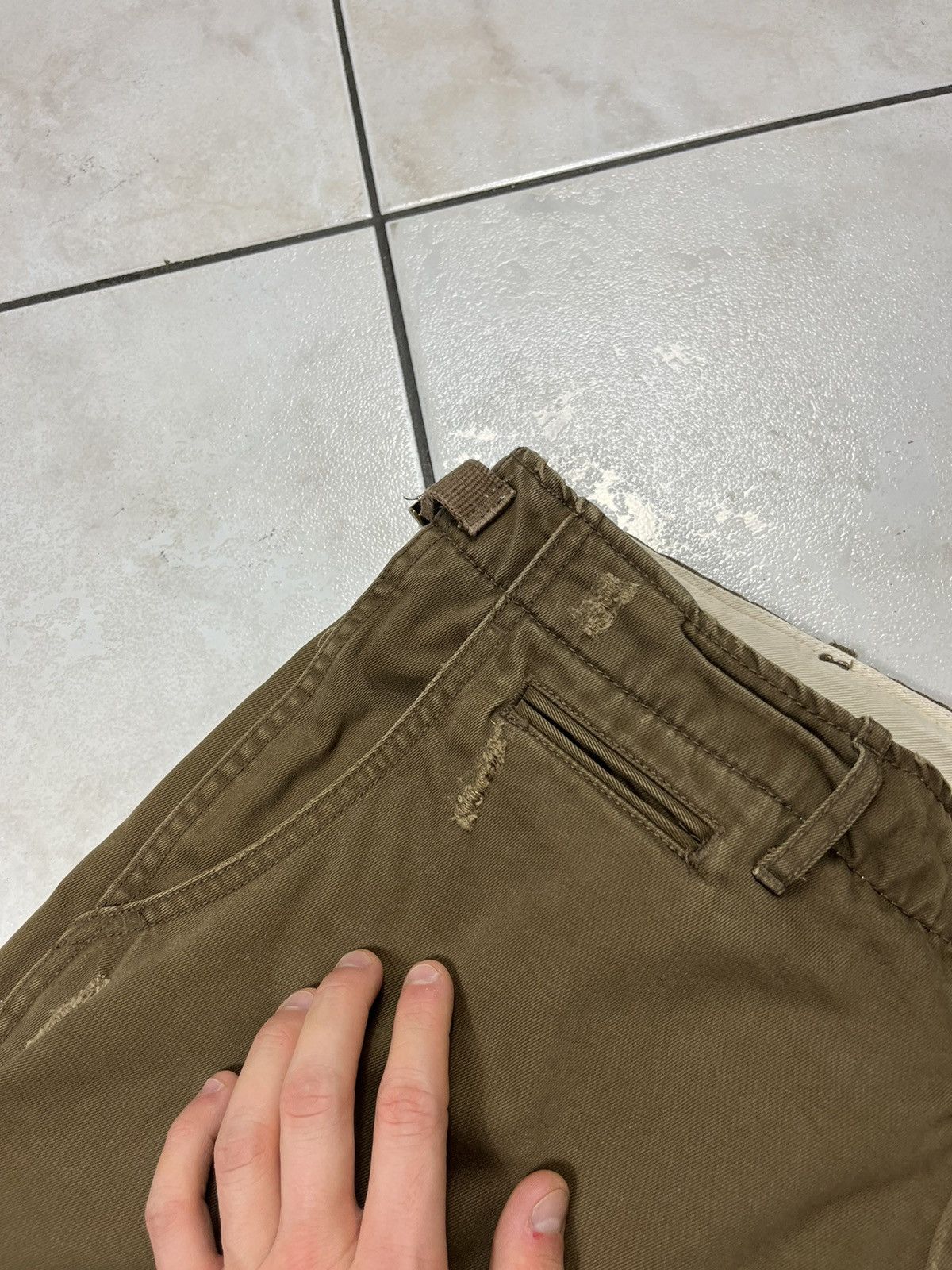 Polo Ralph Lauren × Vintage Vintage Polo Ralph Lauren classic distressed pants trousers Size US 34 / EU 50 - 11 Thumbnail