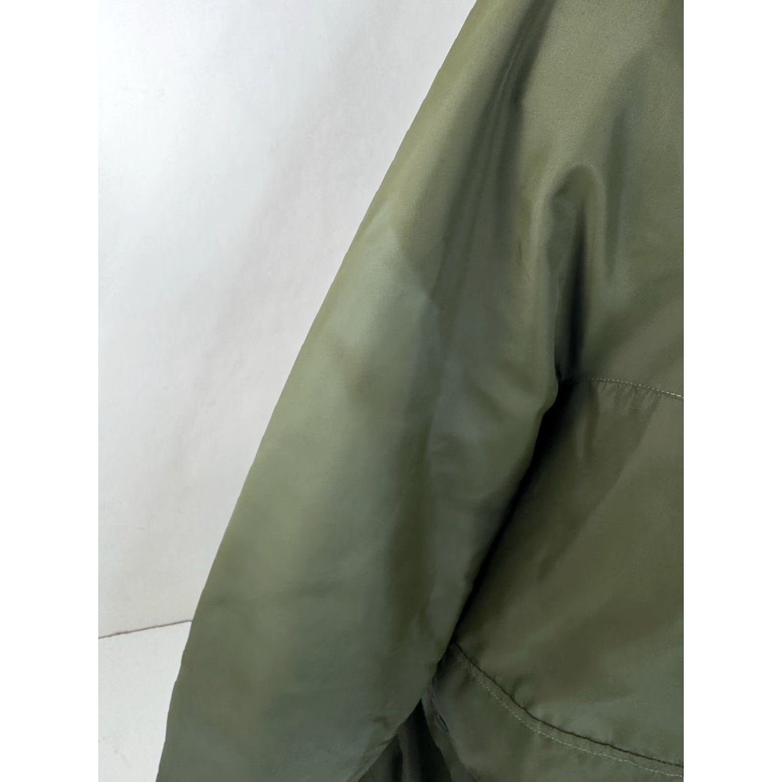 Belstaff BELSTAFF Jacket Mens Hooded Zip Lightweight Rain Derwent Chore Barn XL Green Size US XL / EU 56 / 4 - 2 Thumbnail