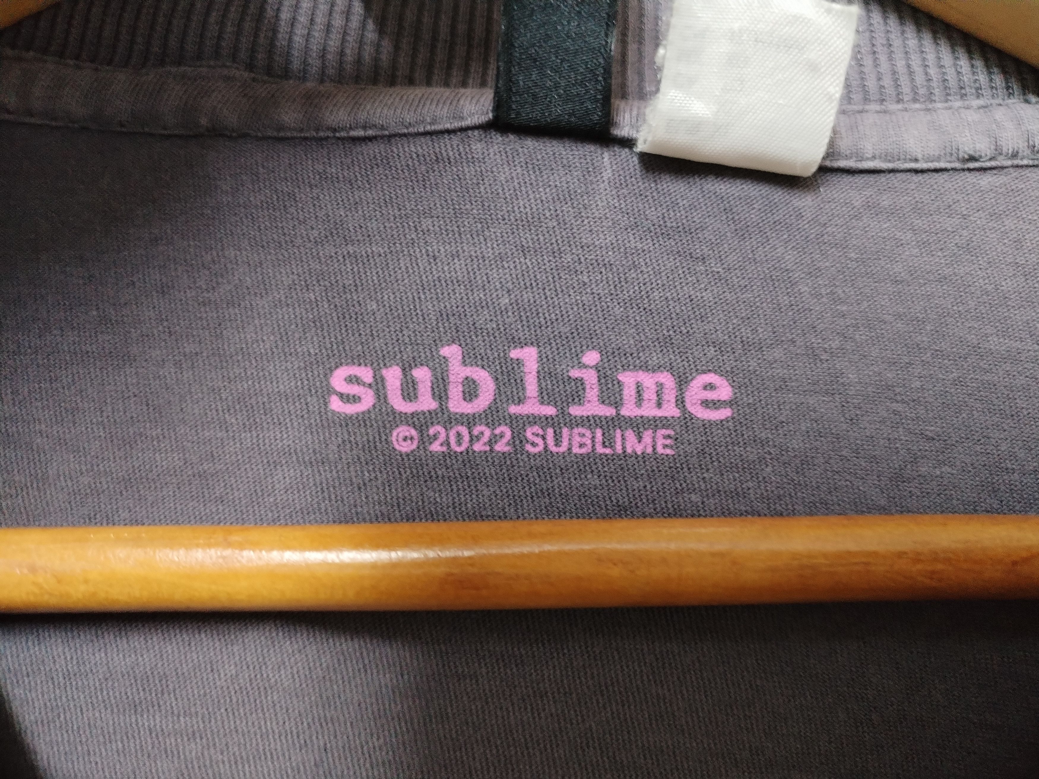 Vintage SUBLIME TEE VERY RARE Size US XL / EU 56 / 4 - 5 Thumbnail