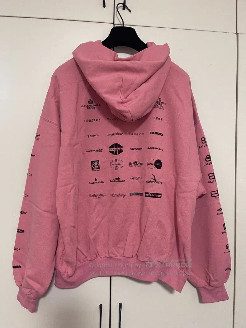 Balenciaga Balenciaga Logo Letter Print Hoodie Size US XS / EU 42 / 0 - 2 Thumbnail