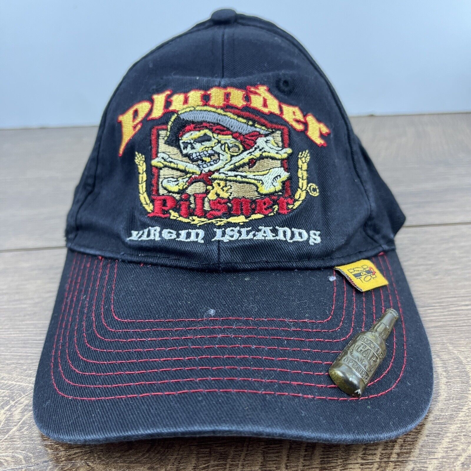 Other Plunder Pislner Hat Virgin Islands Hat Adjustable Adult Size Size ONE SIZE - 2 Thumbnail