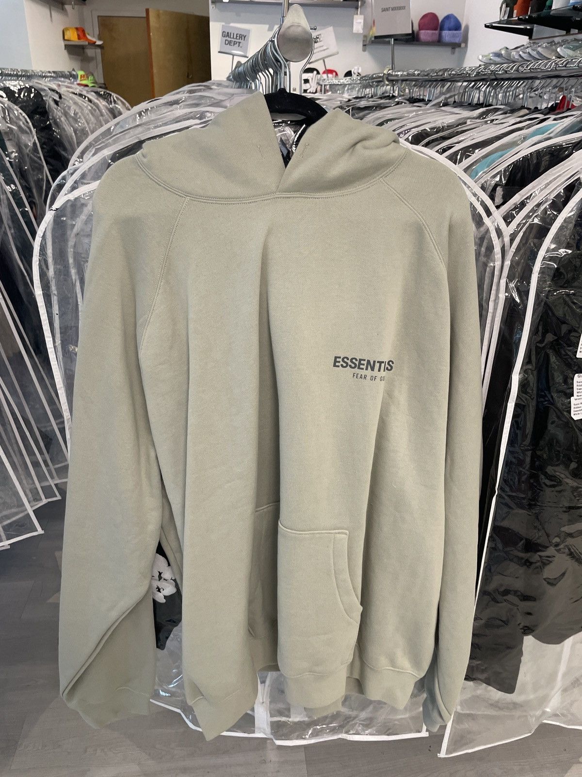 Essentials Fear of God Essentials Hoodie Concrete 2XL Size US XXL / EU 58 / 5 - 1 Thumbnail