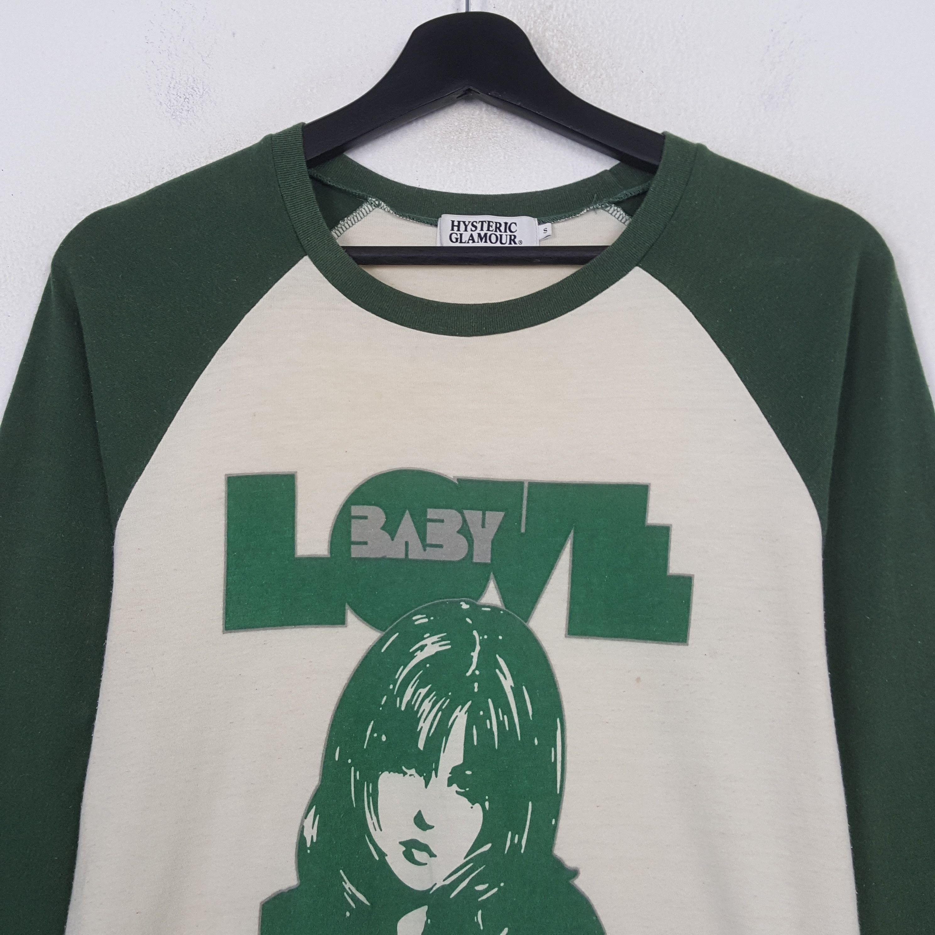 Hysteric Glamour Hysteric Glamour Love Baby Japanese Brand Tshirt C301N64 Size S / US 4 / IT 40 - 2 Thumbnail