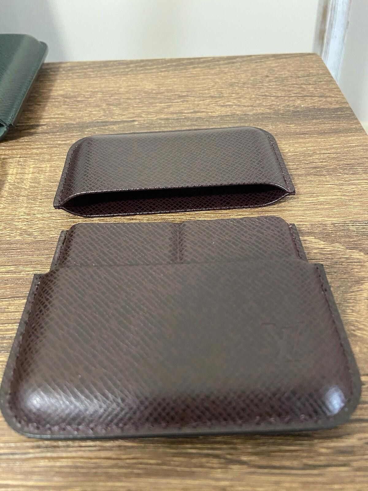 Louis Vuitton Louis Vuitton Taiga brown cigarette cigarillo case with box Size ONE SIZE - 3 Thumbnail