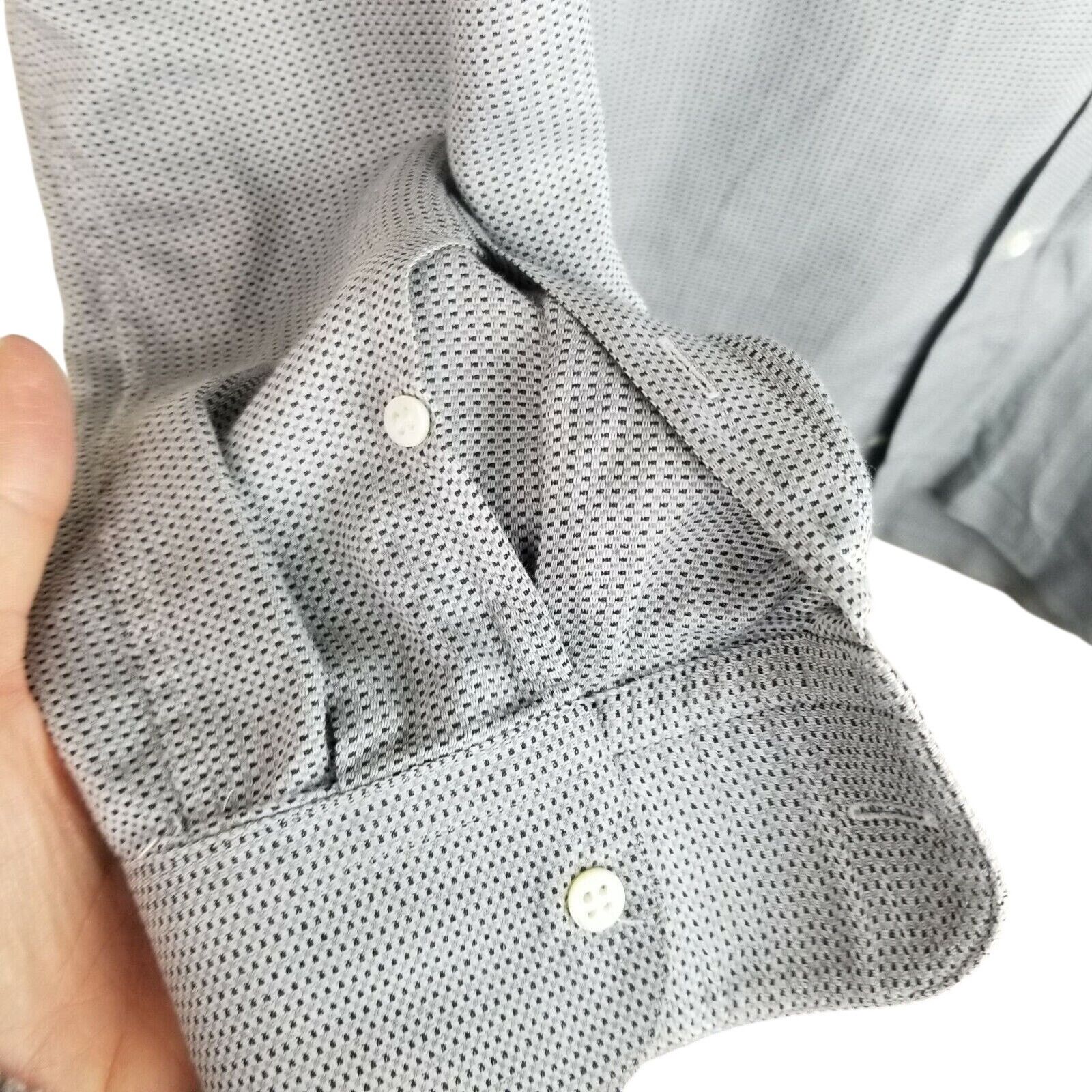 Ermenegildo Zegna Ermenegildo Zegna Dress Shirt Mens 38S Boardroom Career Work Size US S / EU 44-46 / 1 - 5 Thumbnail