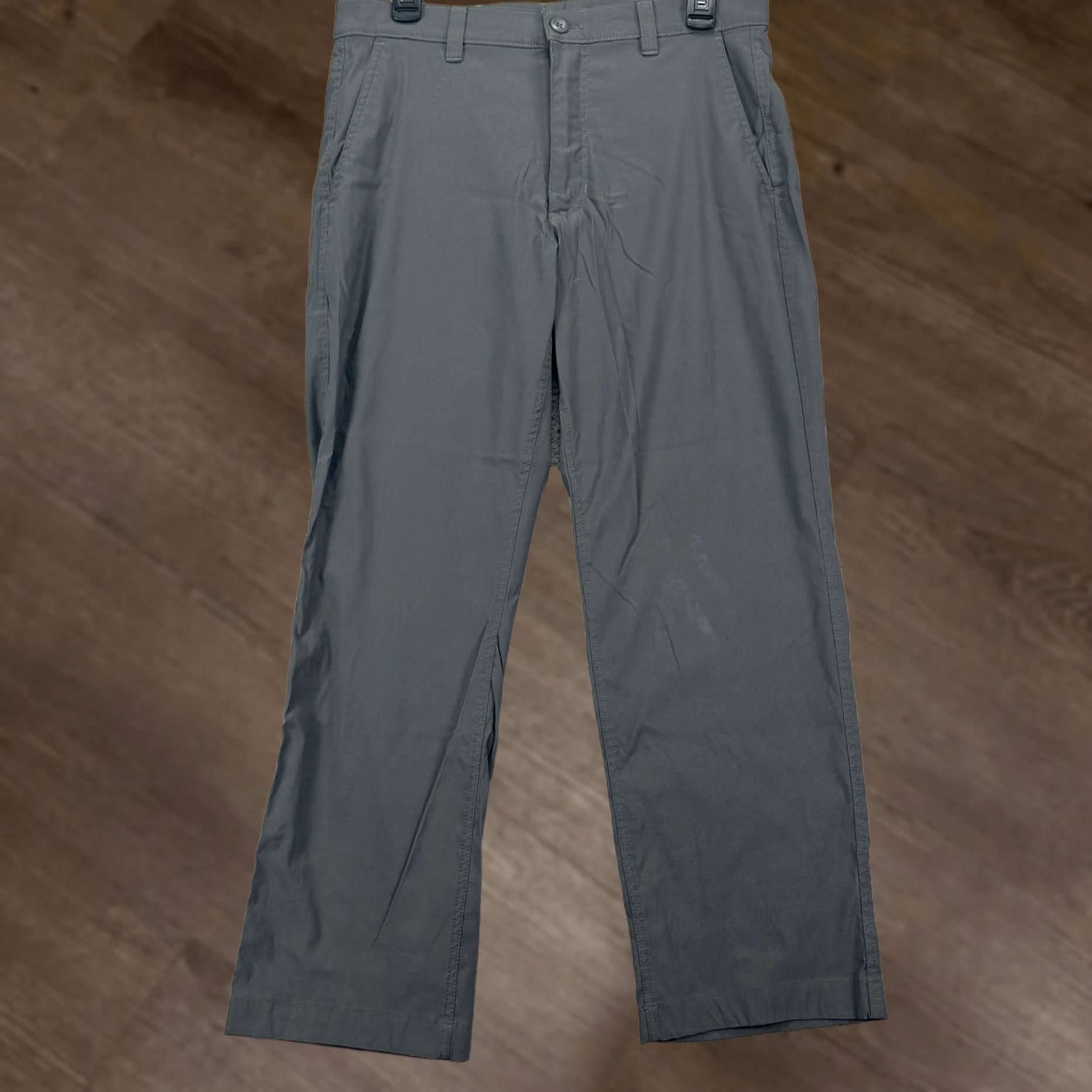 Eddie Bauer Eddie Bauer Hiking Pants Mens 32X30 Gray Straight Leg Pocket Stretch Nylon Blend Size US 32 / EU 48 - 1 Thumbnail