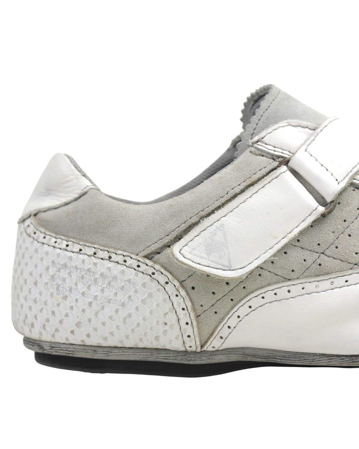 Le Coq Sportif 2000S LE COQ SPORTIF CROSS STRAP WHITE GREY TRAINER Size US 9.5 / EU 42-43 - 5 Thumbnail