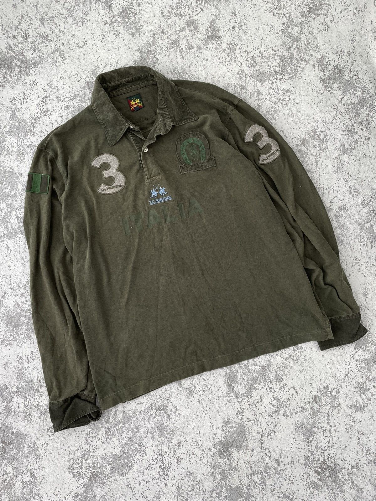 La Martina Italia 3 Polo Club Long Sleeve