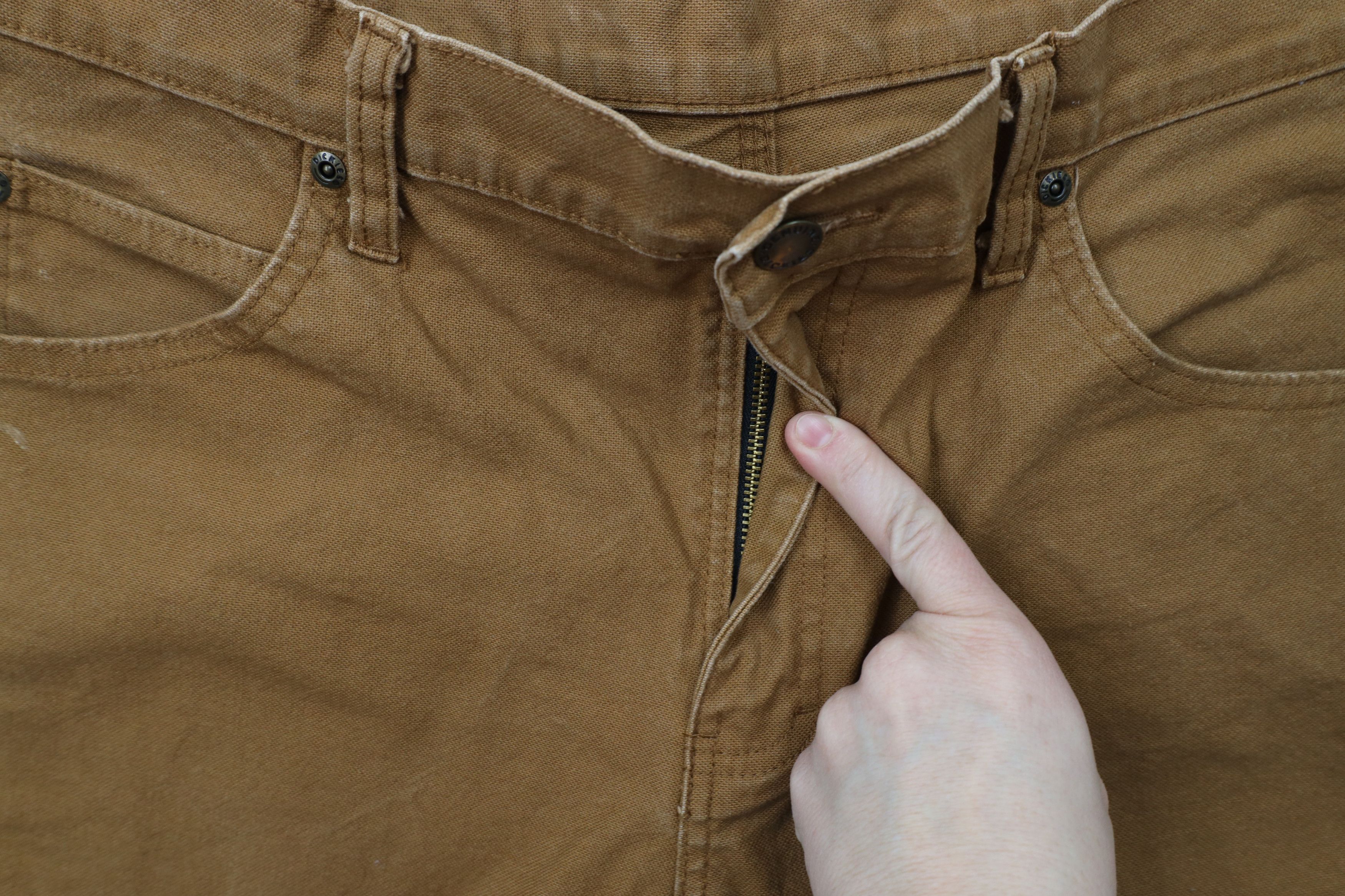 Dickies × Vintage Vintage Y2K Dickies Canvas Wide Leg Dungaree Pants Duck Size US 32 / EU 48 - 6 Thumbnail