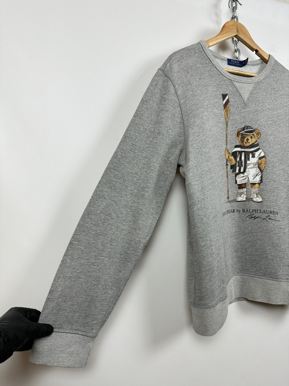 Polo Ralph Lauren Polo Bear by Ralph Lauren Grey Crewneck Sweatshirt Size US M / EU 48-50 / 2 - 13 Thumbnail