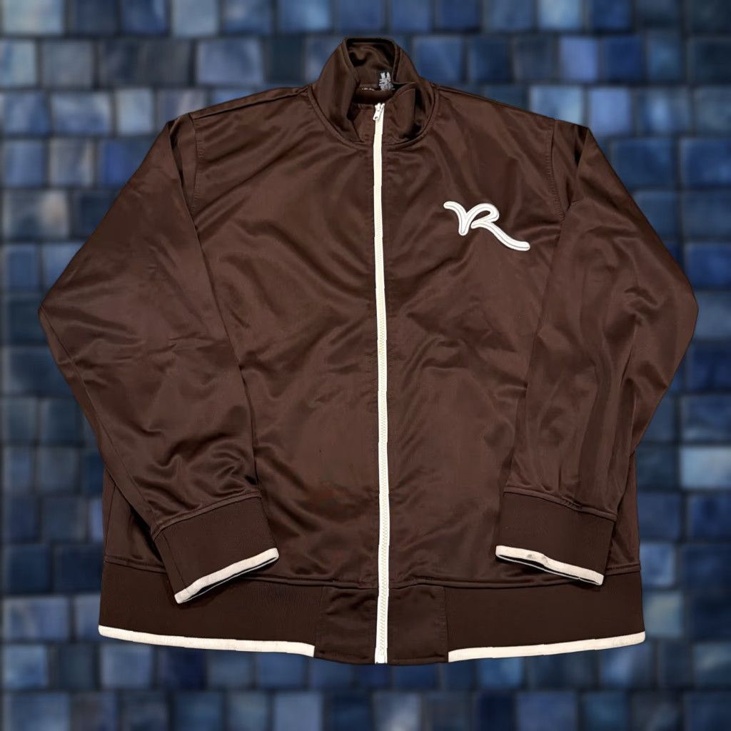 Rocawear VINTAGE Rocawear Mens 2XL Brown Full Zip Track Jacket Activewear The Rock Mens Jacket Brown 2XL Track Jacket Rock Themes Size US XXL / EU 58 / 5 - 1 Thumbnail