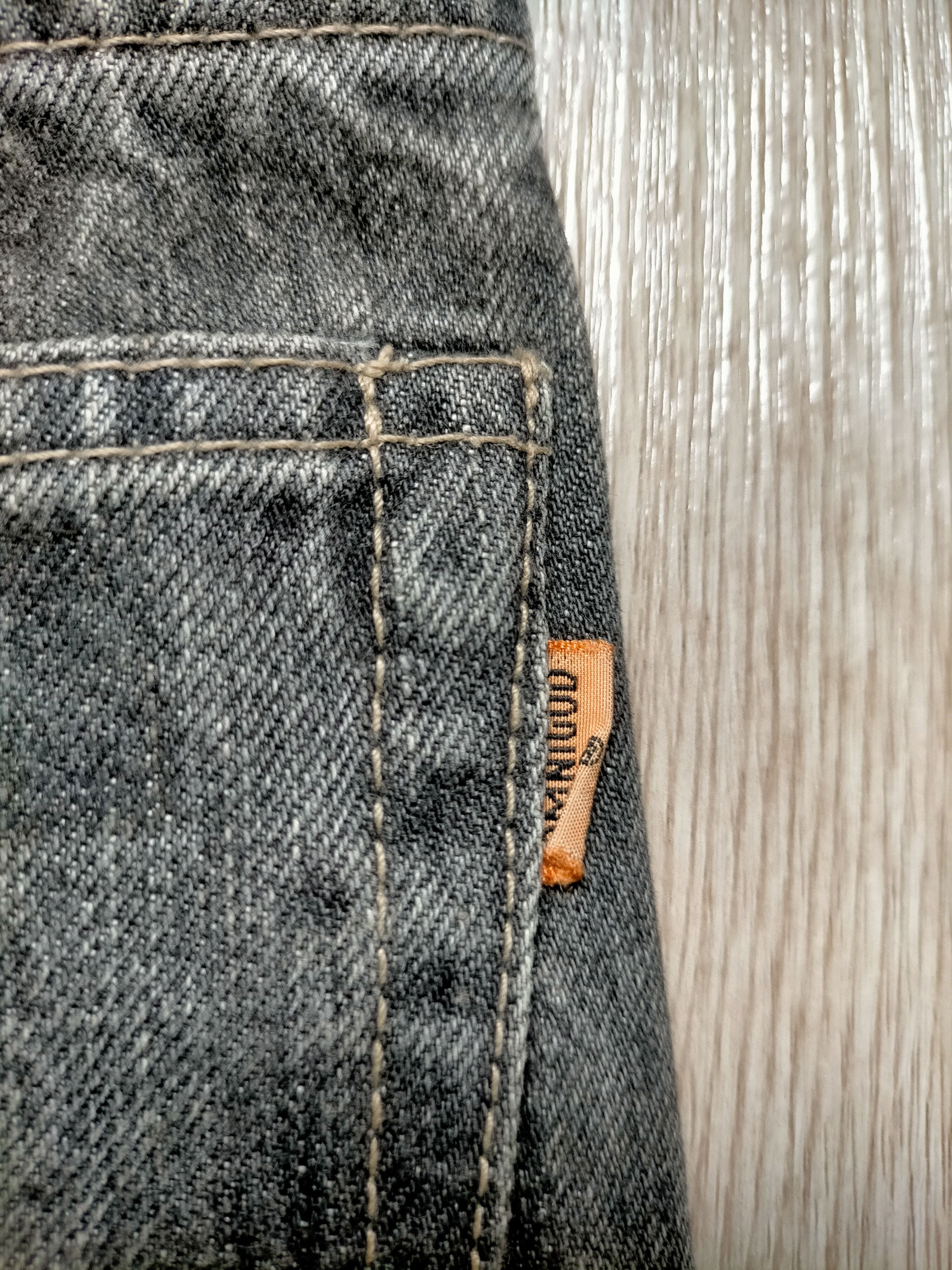 OMNIGOD OMNIGOD Japanese Flare Jeans Boot cut black Denim Size US 31 - 18 Thumbnail