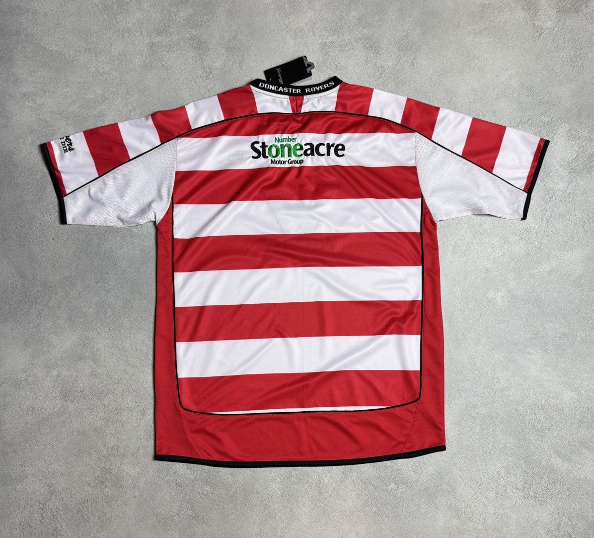 Vintage Doncaster Rovers 2008 2009 Home Shirt Soccer Jersey Vandanel Size US L / EU 52-54 / 3 - 2 Thumbnail