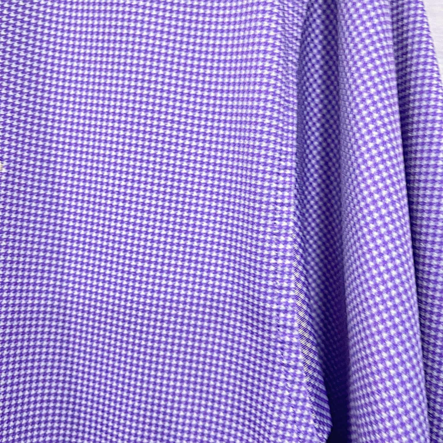 Other TURTLESON Performance Golf Polo Purple Houndstooth Medium Size US M / EU 48-50 / 2 - 3 Thumbnail