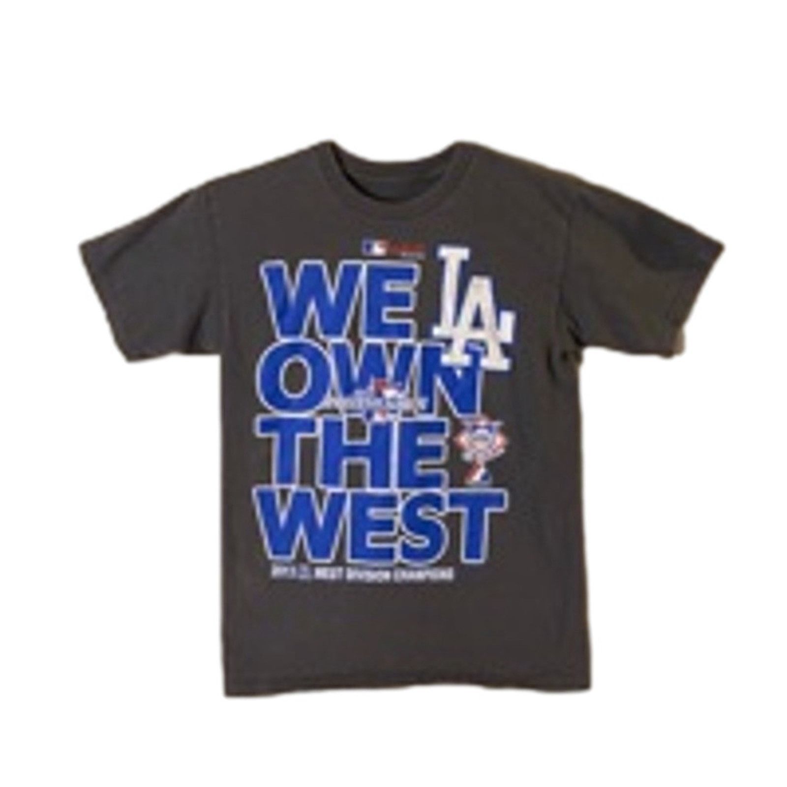 Majestic LA Dodgers We Own The West Graphic Tee Gray Majestic Medium Size US M / EU 48-50 / 2 - 3 Thumbnail