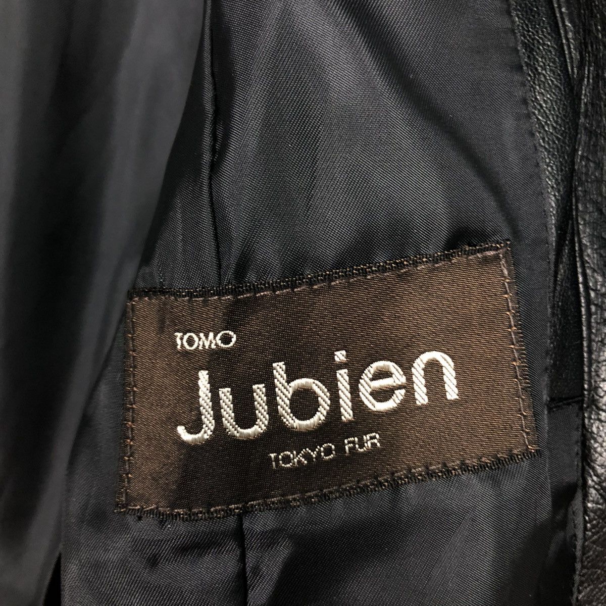 Japanese Brand 🔥VINTAGE LEATHER JACKET BIKER JUBIEN TOKYO FUR ISSEY MIYAKE Size US L / EU 52-54 / 3 - 20 Thumbnail