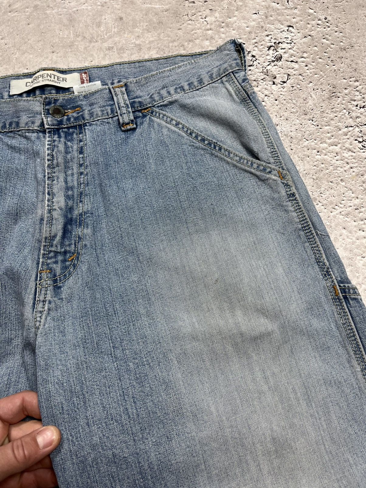 Levi's Levi’s Carpenter Loose Straight Jeans W34 Made in Hong Kong Size US 34 / EU 50 - 12 Thumbnail