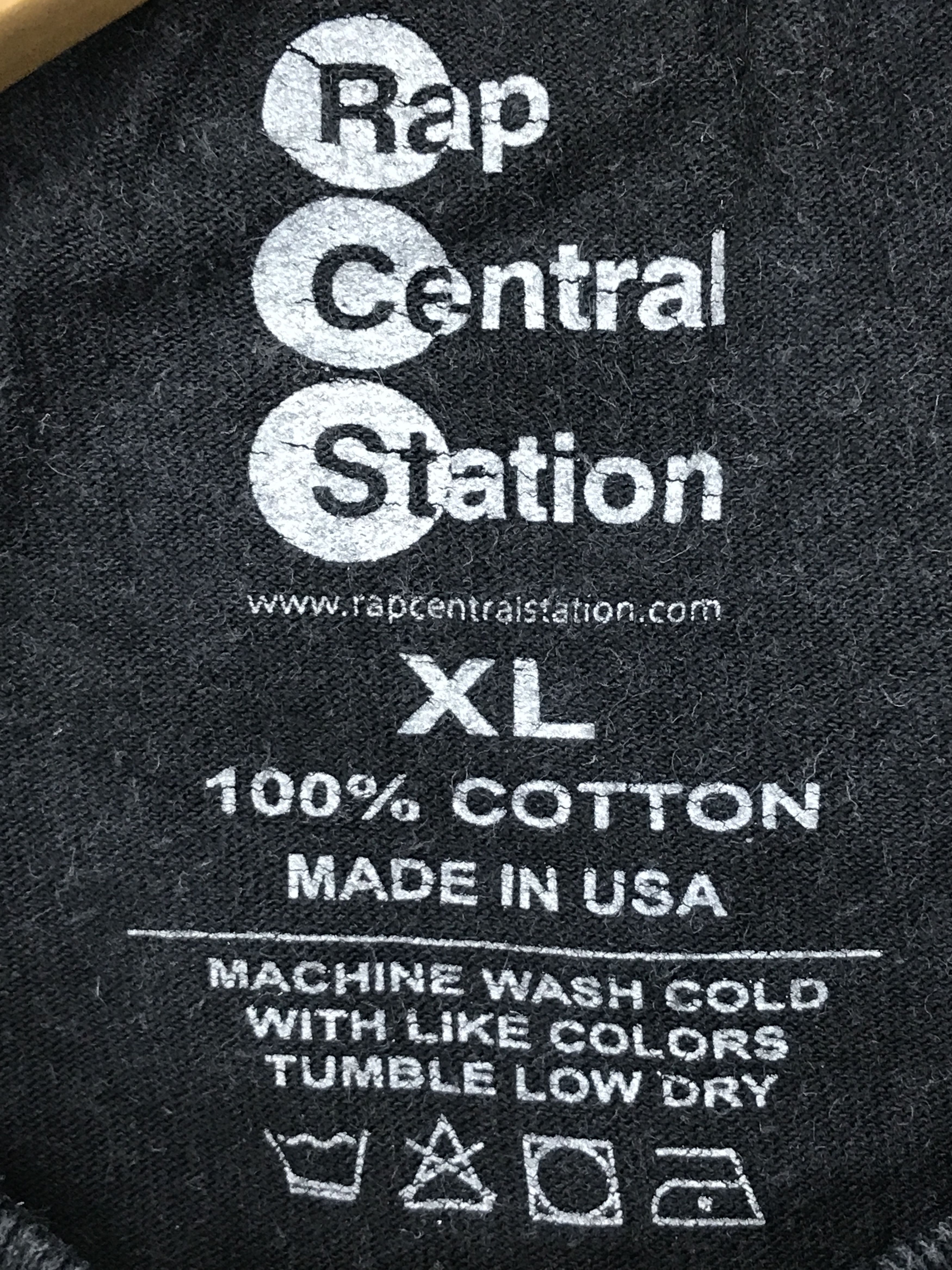 Band Tees Vintage Rap Public Enemy Central Station Size US XL / EU 56 / 4 - 3 Thumbnail
