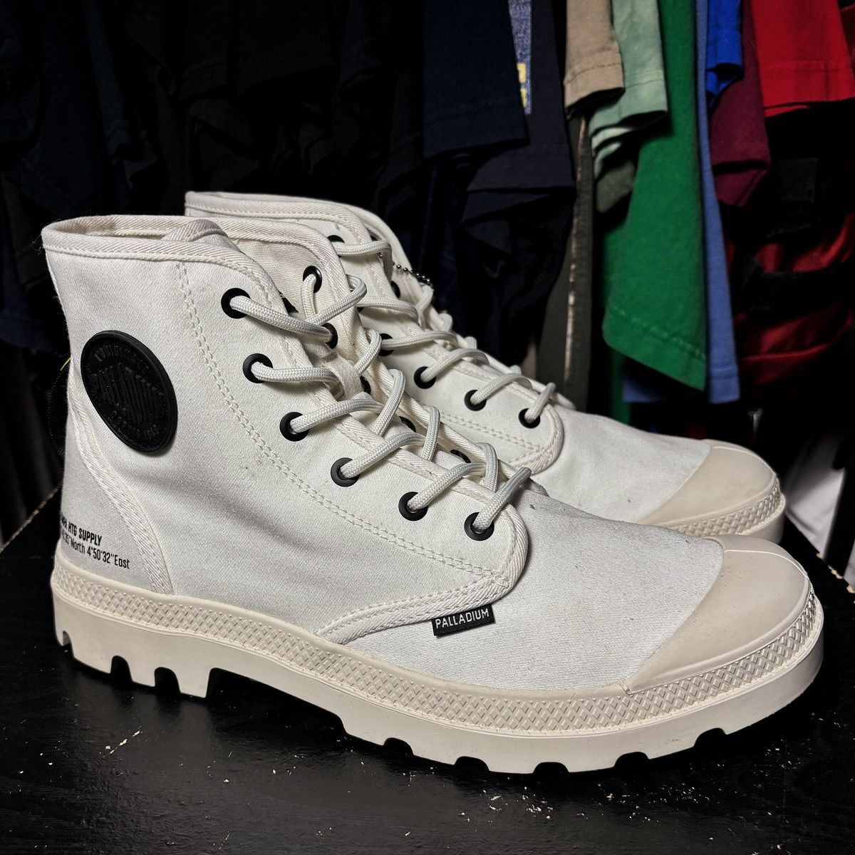 Palladium Palladium Pampa Hi HTG Supply Hiking Boots High Mens Sz 9.5 Size US 9.5 / EU 42-43 - 6 Thumbnail