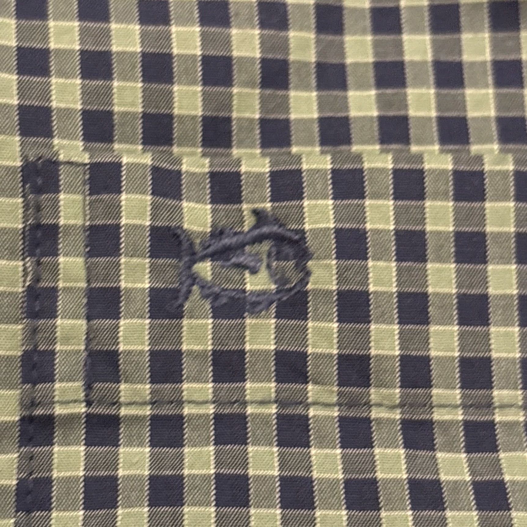 Southern Tide Southern Tide Dress Shirt Blue Green Plaid Long Sleeve Classic Fit Large Mens Shirt Size 42R - 2 Thumbnail