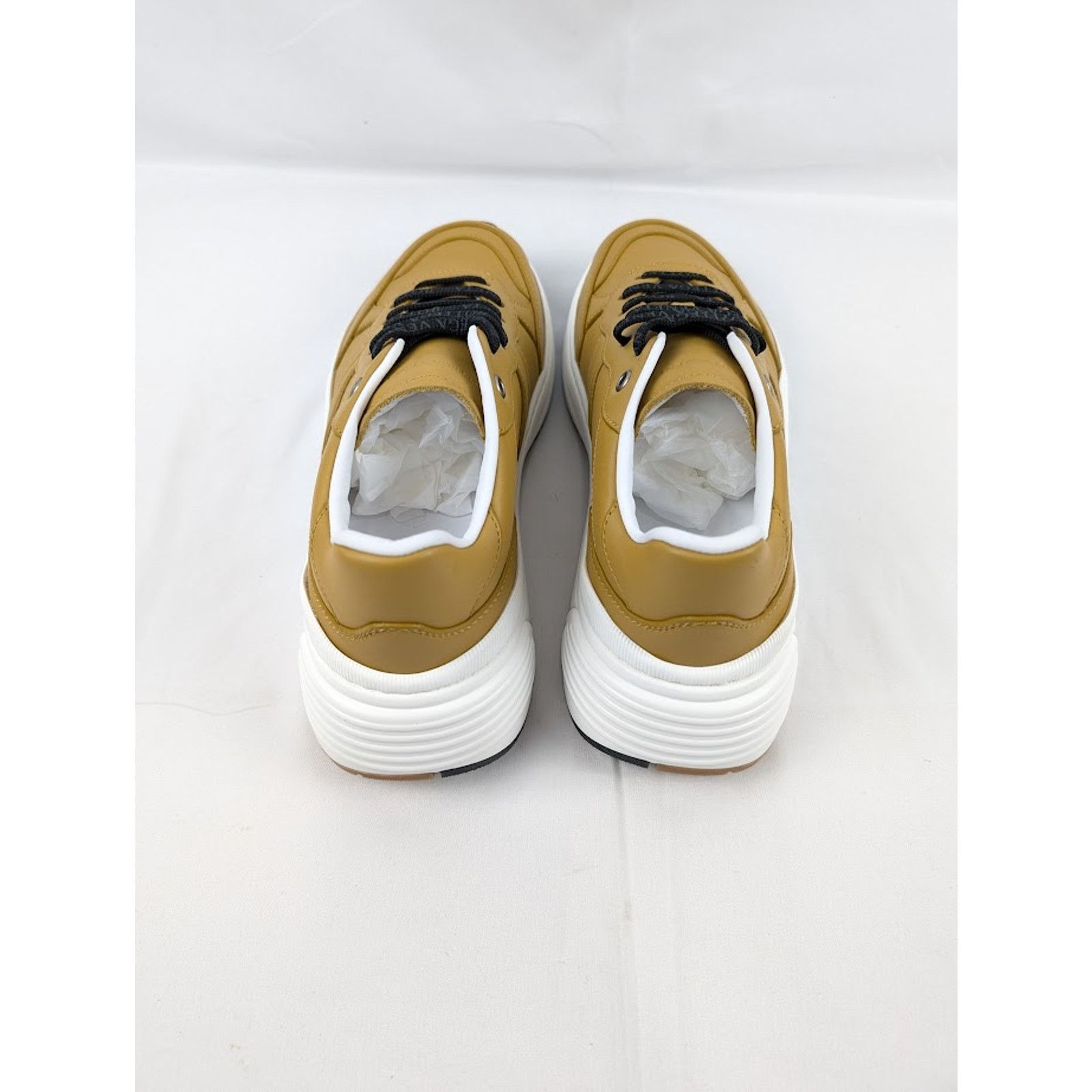 Bottega Veneta o1rshd1 Scarpa Pelle Sneakers Speedster in Butter Scotch Size US 7.5 / EU 40-41 - 19 Thumbnail