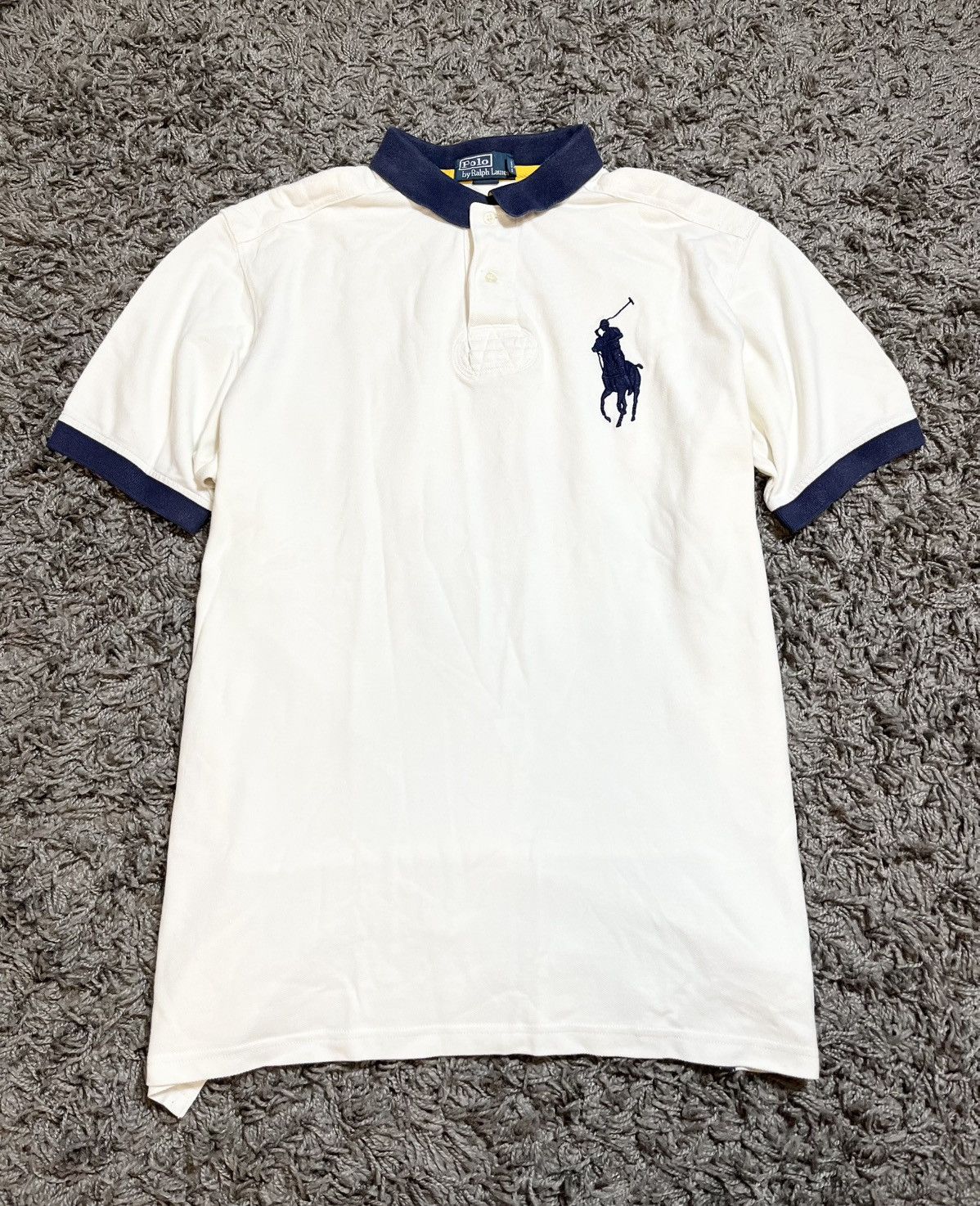 Ralph Lauren RALPH LAUREN COTTON REGBY POLO T-SHIRT CHIEF KEEF STYLE Y2K Size US XL / EU 56 / 4 - 1 Thumbnail
