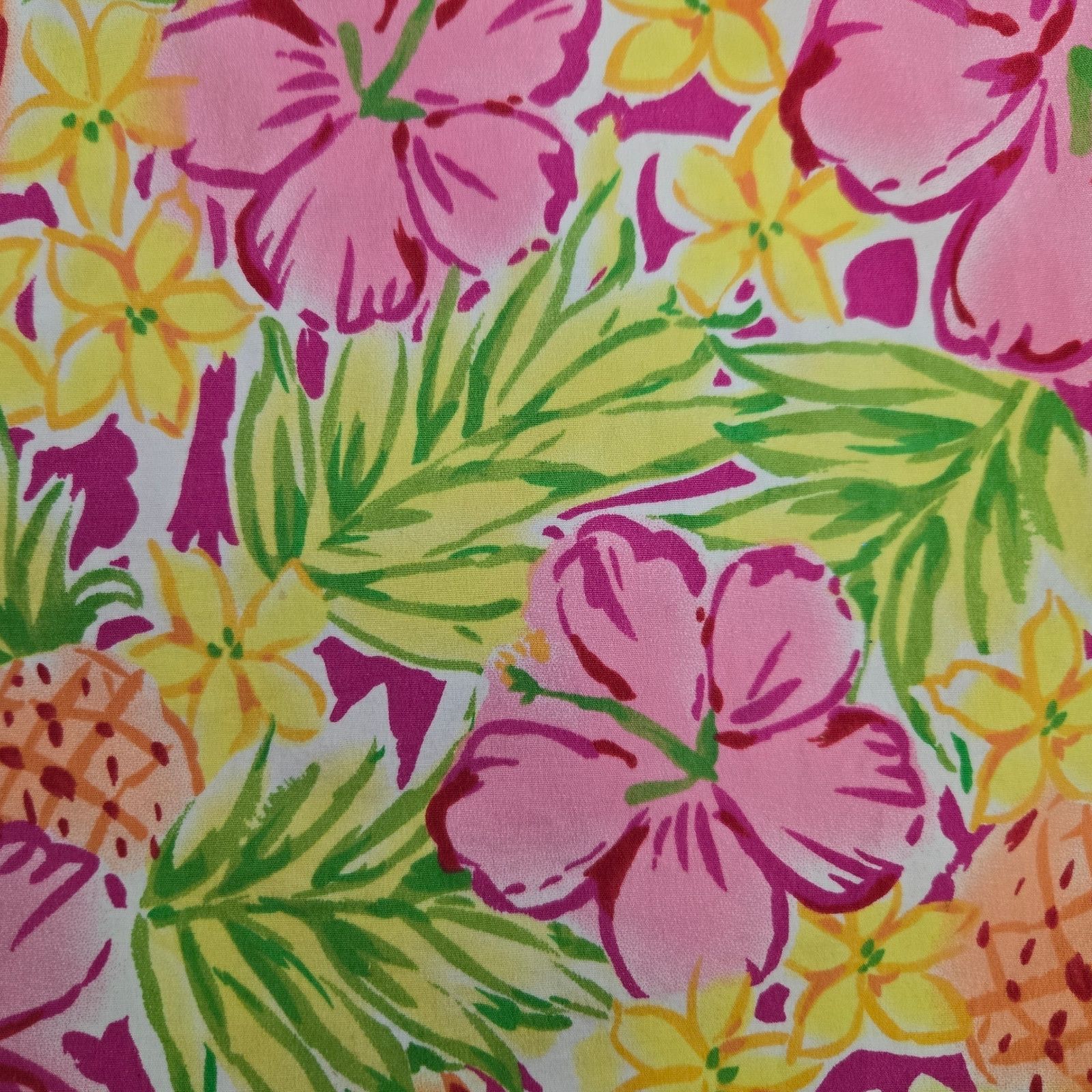 Boston Proper Boston Proper Yellow Floral V Neck Sleeveless Top Size Small Size S / US 4 / IT 40 - 6 Thumbnail