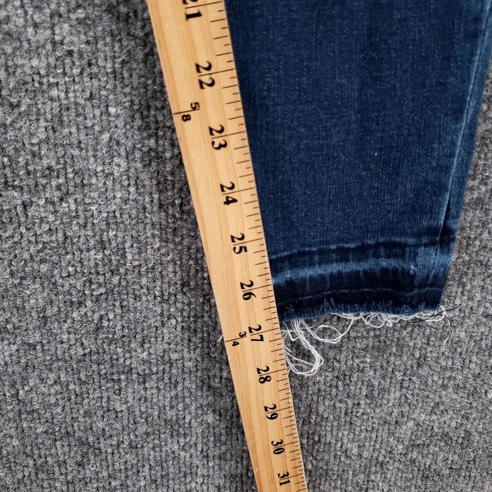 Spanx Spanx Jeans Women Medium Blue Mid Rise Stretch Jegging Dark Wash Denim Pull On Size 32" / US 10 / IT 46 - 4 Thumbnail