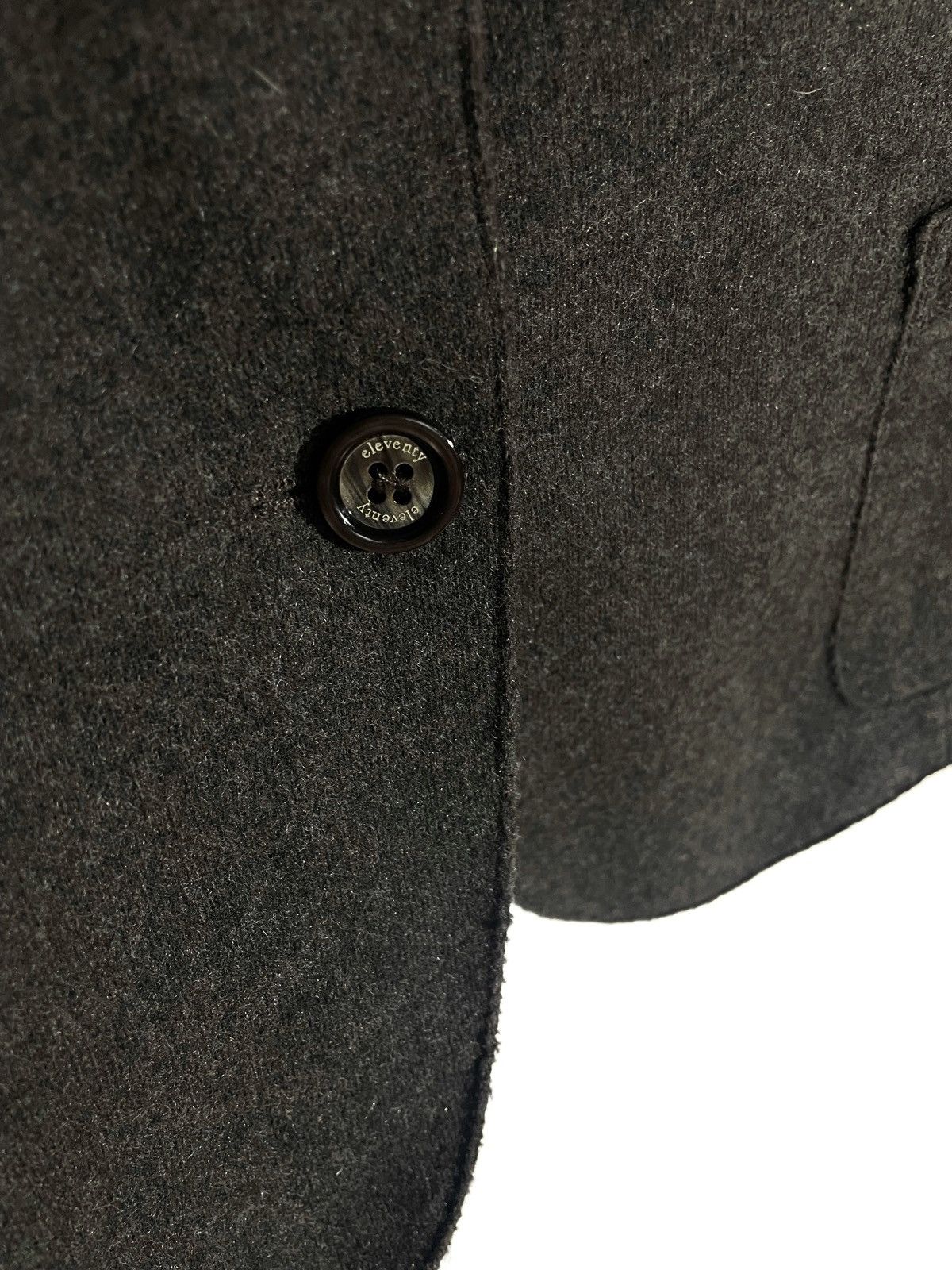 Eleventy Eleventy Women Wool Brown Blazer Size 40 Size XS Made Italy Size XS / US 0-2 / IT 36-38 - 4 Thumbnail