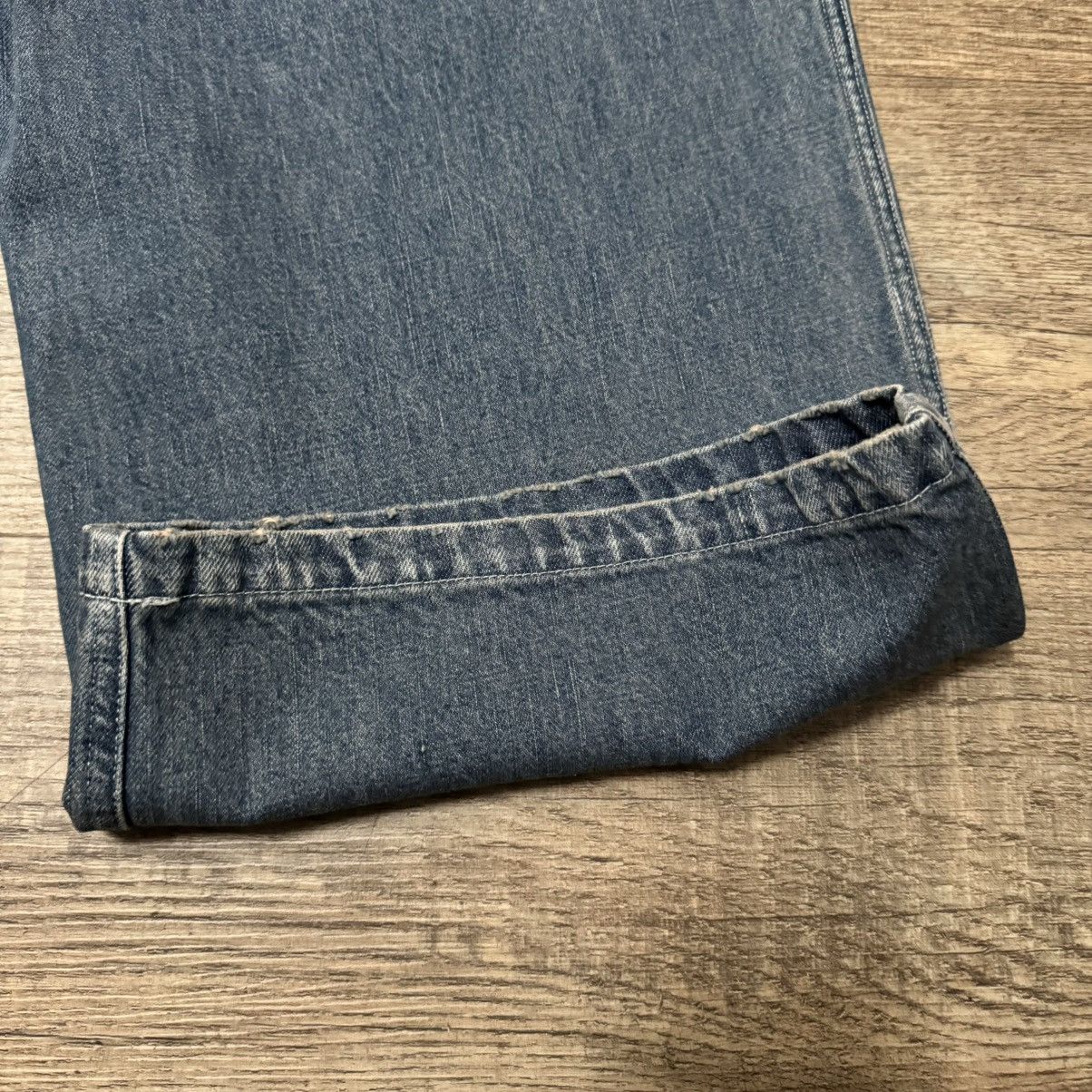 Kapital 14OZ DENIM W-KNEE EASY BAGGY PANTS (DIXIE LUMBER REMAKE) Size US 34 / EU 50 - 12 Thumbnail
