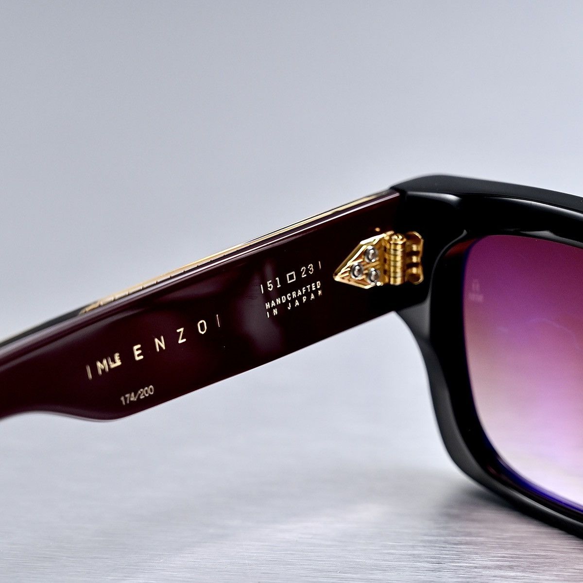 Jacques Marie Mage JACQUES MARIE MAGE ENZO EPOXY CHARLET SUNGLASSES Size ONE SIZE - 10 Thumbnail