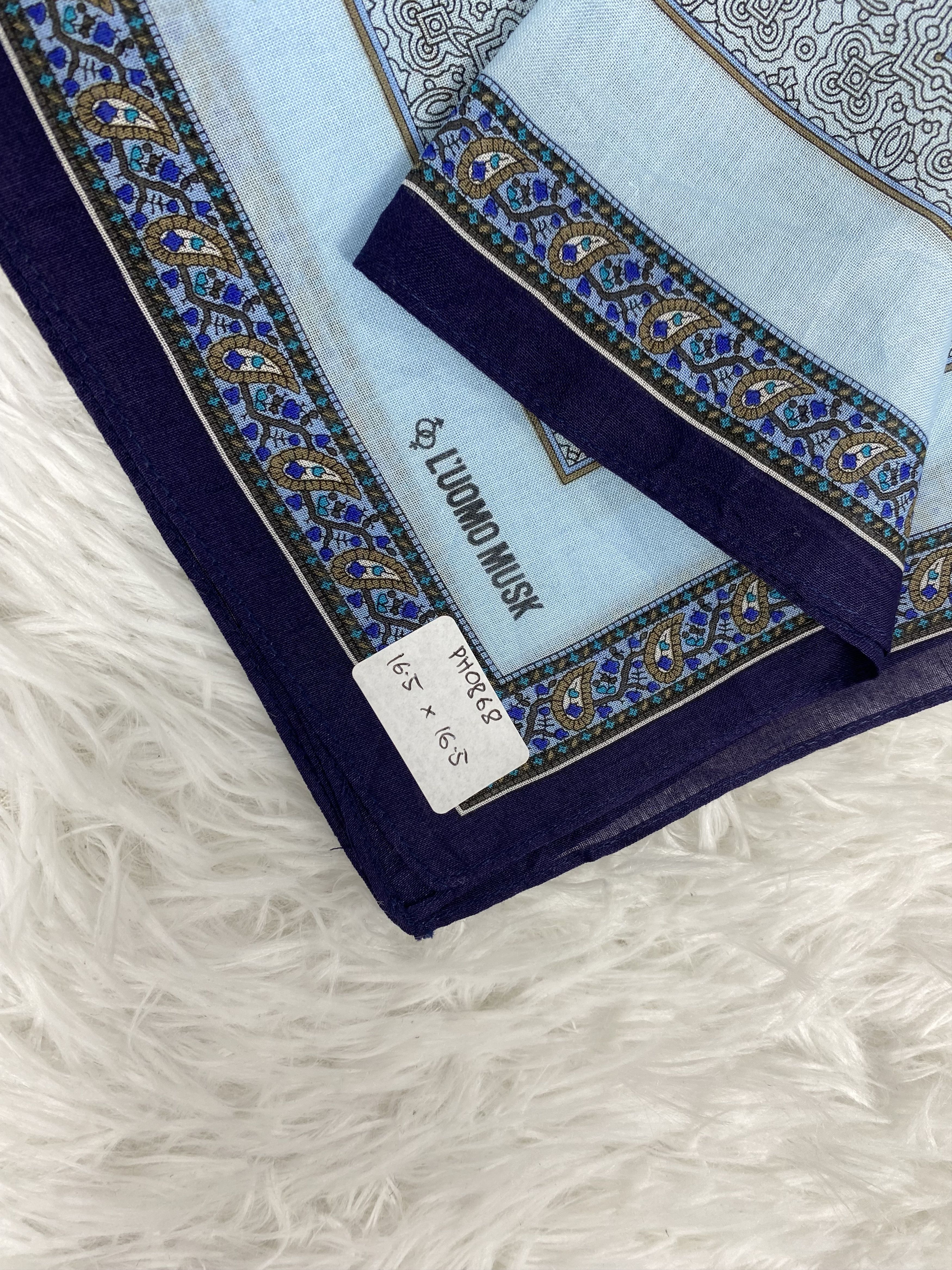 Vintage Vintage L'oumo Musk Handkerchief Neckerchief PH0868 Size ONE SIZE - 2 Thumbnail