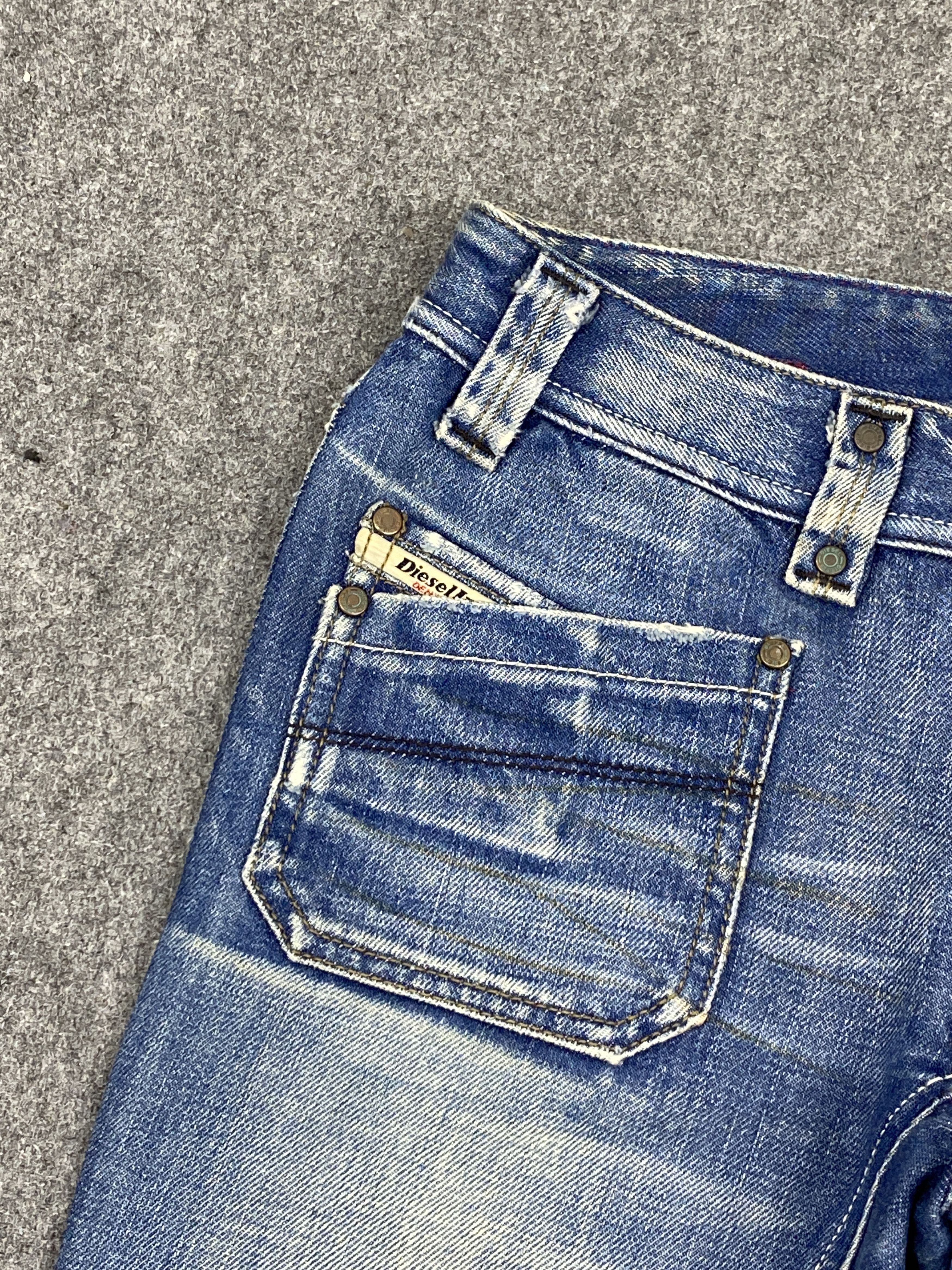 Diesel Vintage Diesel Multi Pocket Denim Blue Jeans DP2744 Size US 28 / EU 44 - 10 Thumbnail