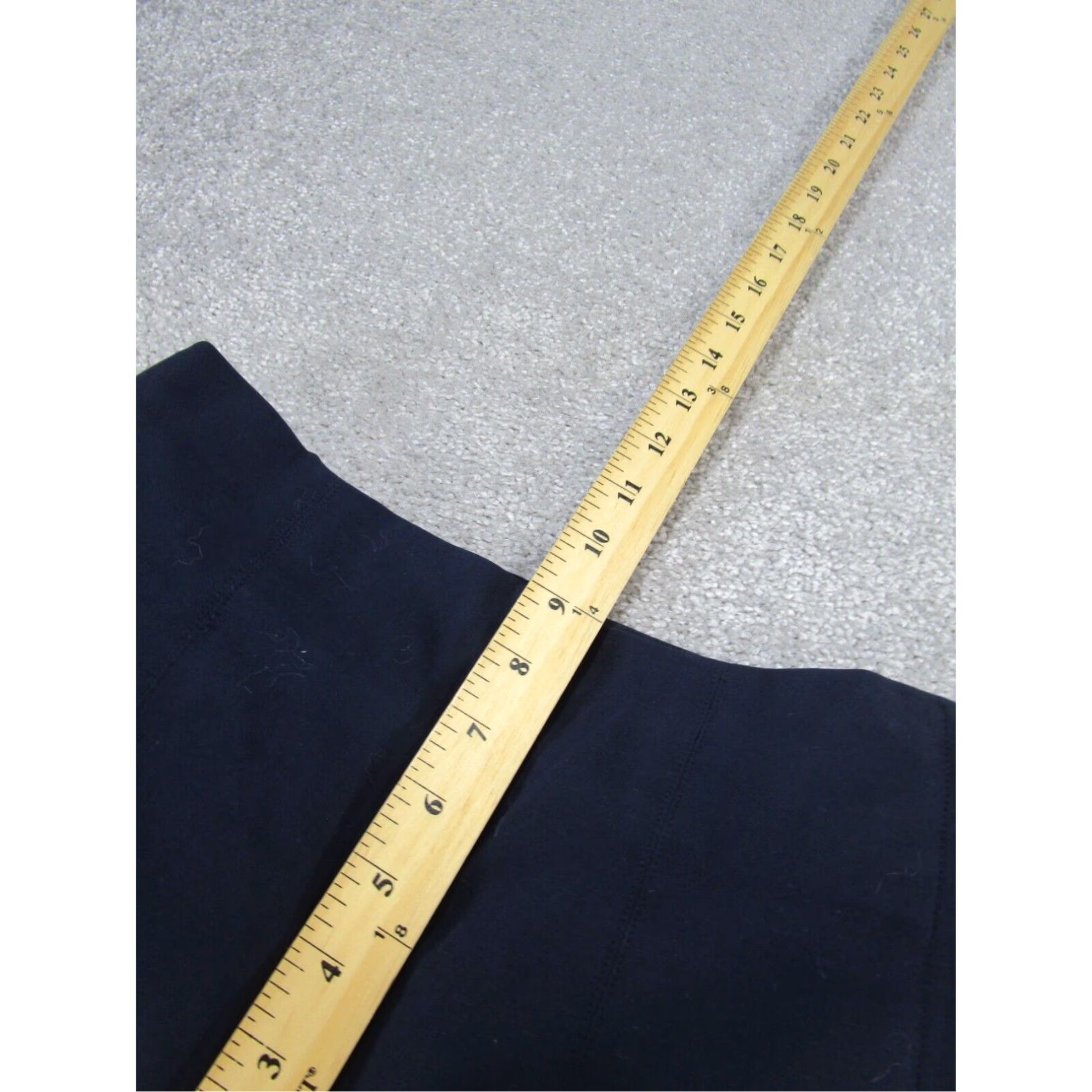 M.M.LaFleur M.M.Lafleur Womens Skinny Pants 0 Navy Blue Cotton Nylon Size 25" / US 0 / IT 36 - 7 Thumbnail