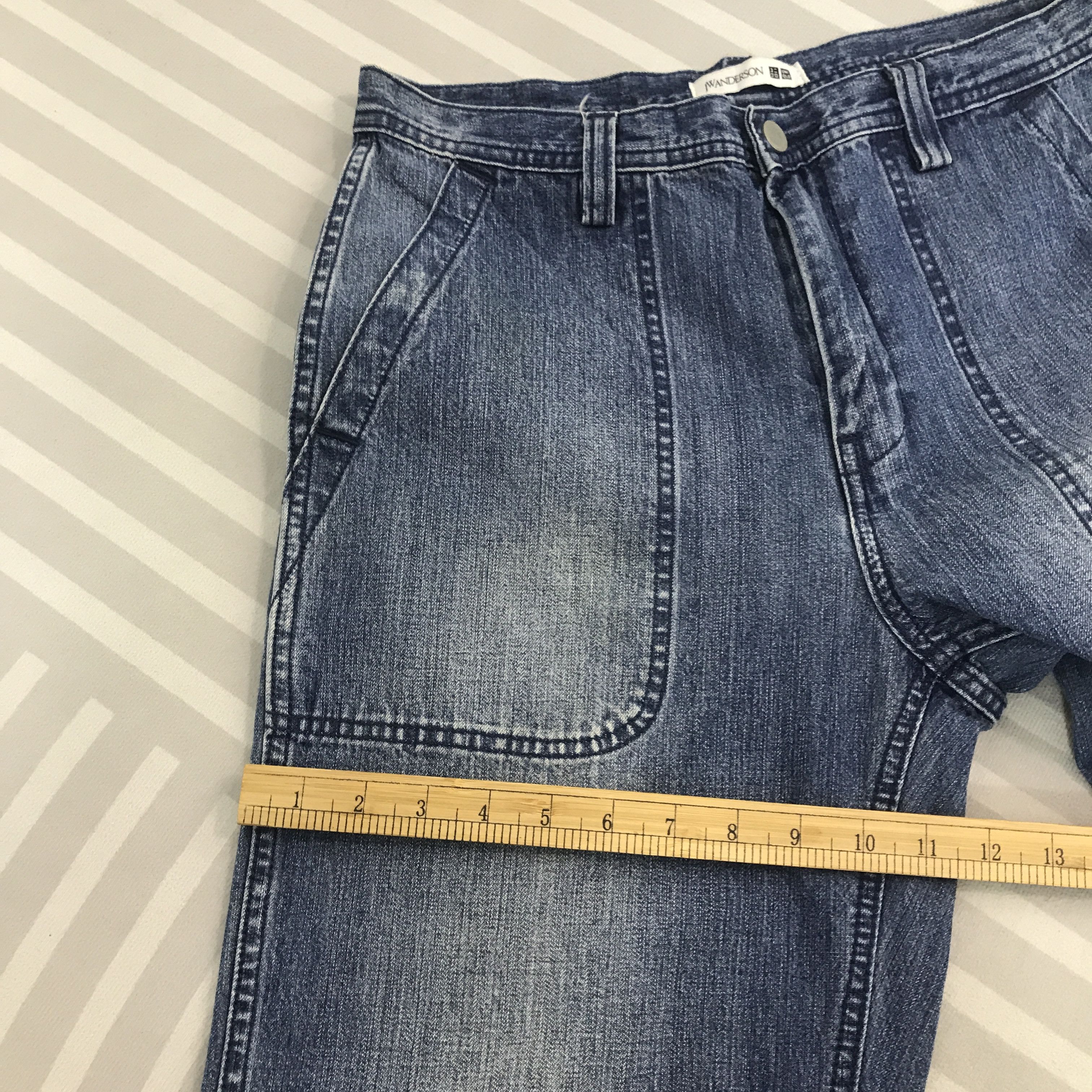 JW Anderson Vintage JW Anderson X Uniqlo Denim design Baggy pants Size US 32 / EU 48 - 9 Thumbnail