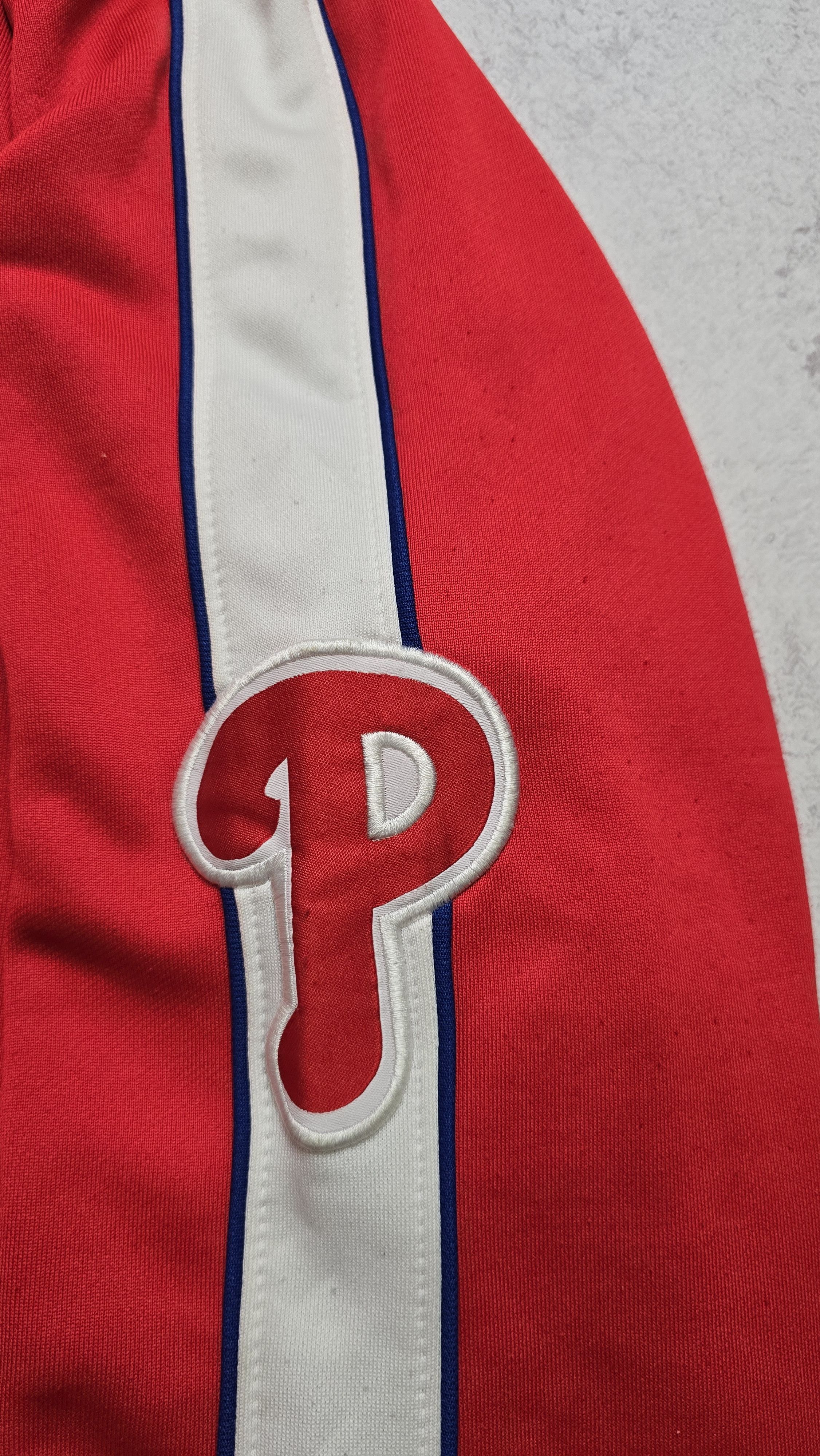 Majestic VTG Philadelphia Phillies MLB baseball Full-Zip Track Jacket Size US S / EU 44-46 / 1 - 7 Thumbnail