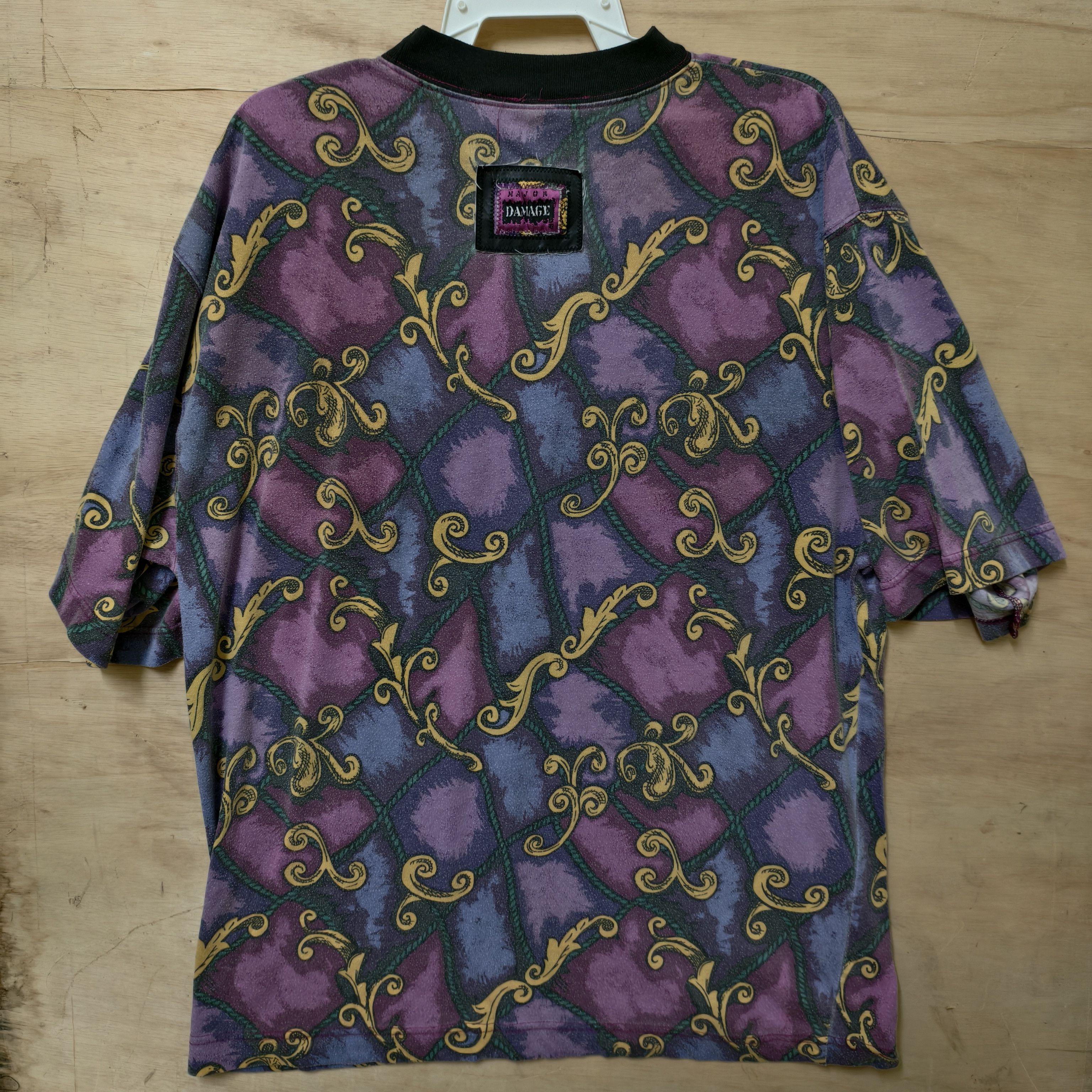 Vintage Vtg Major damage Size US XL / EU 56 / 4 - 2 Thumbnail