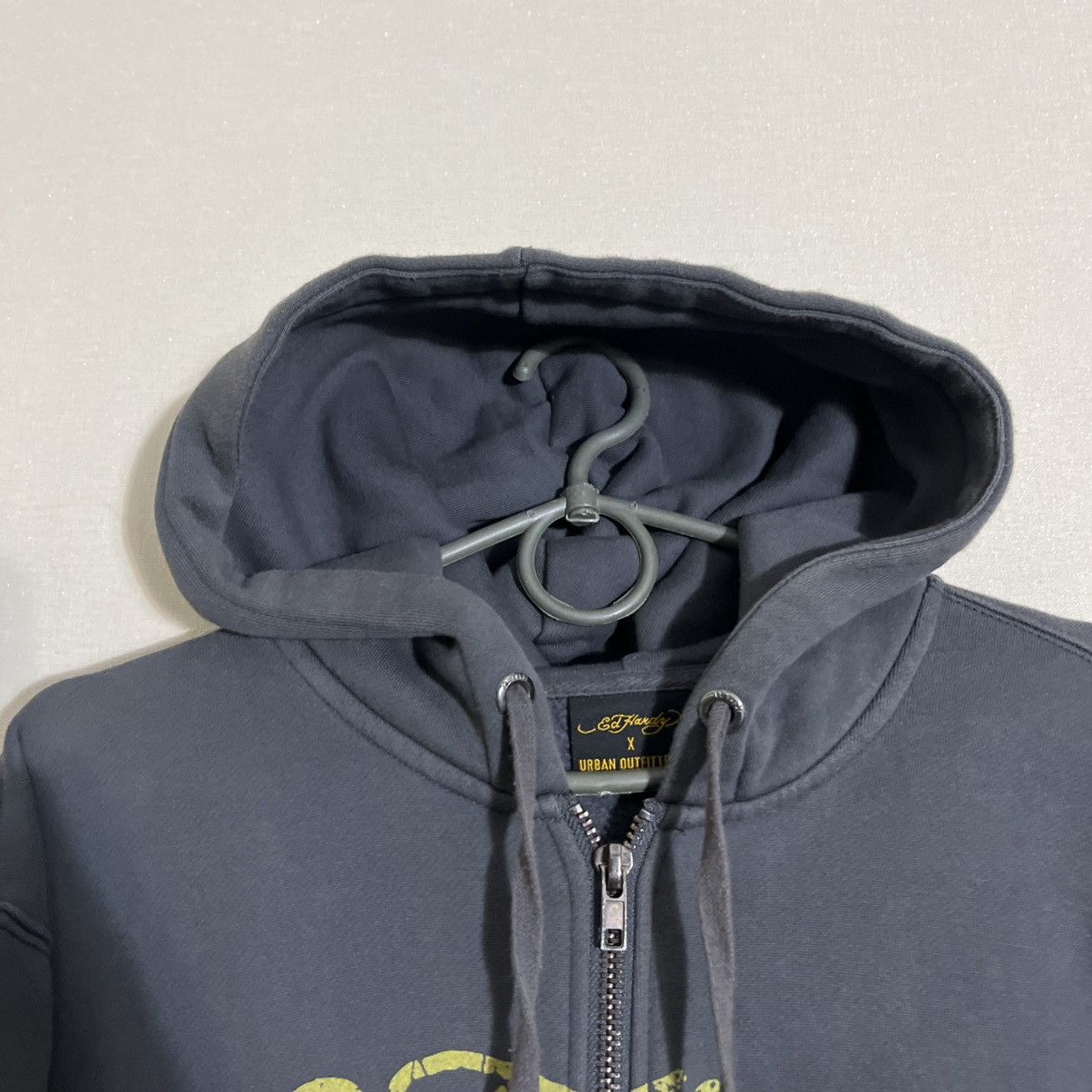 Ed Hardy Vintage Ed Hardy Scull Full Zip Hoodie Y2K Size US L / EU 52-54 / 3 - 4 Thumbnail