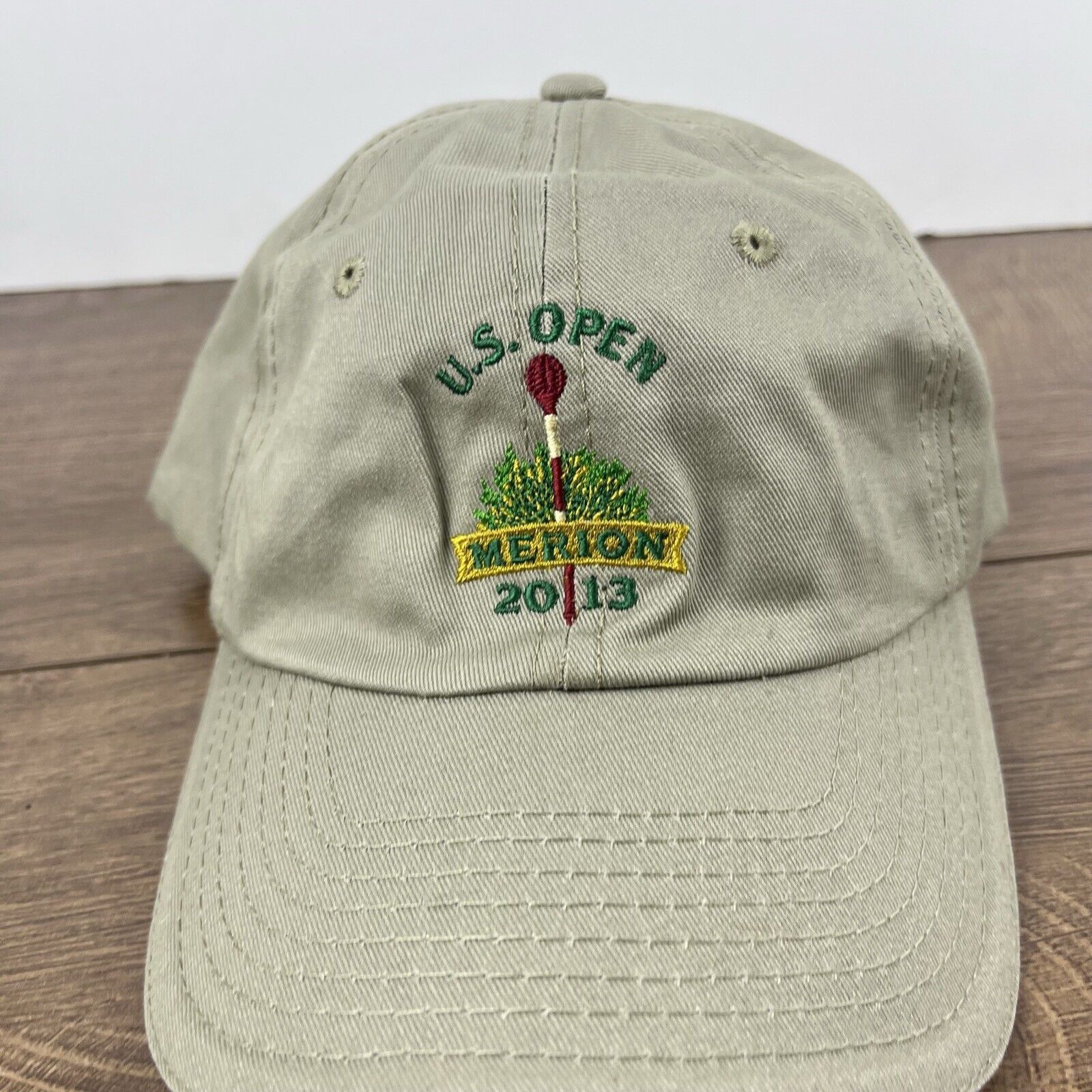 Other US Open Merion 2013 Hat Adjustable Hat Tan Hat Adjustable Br Size ONE SIZE - 6 Thumbnail